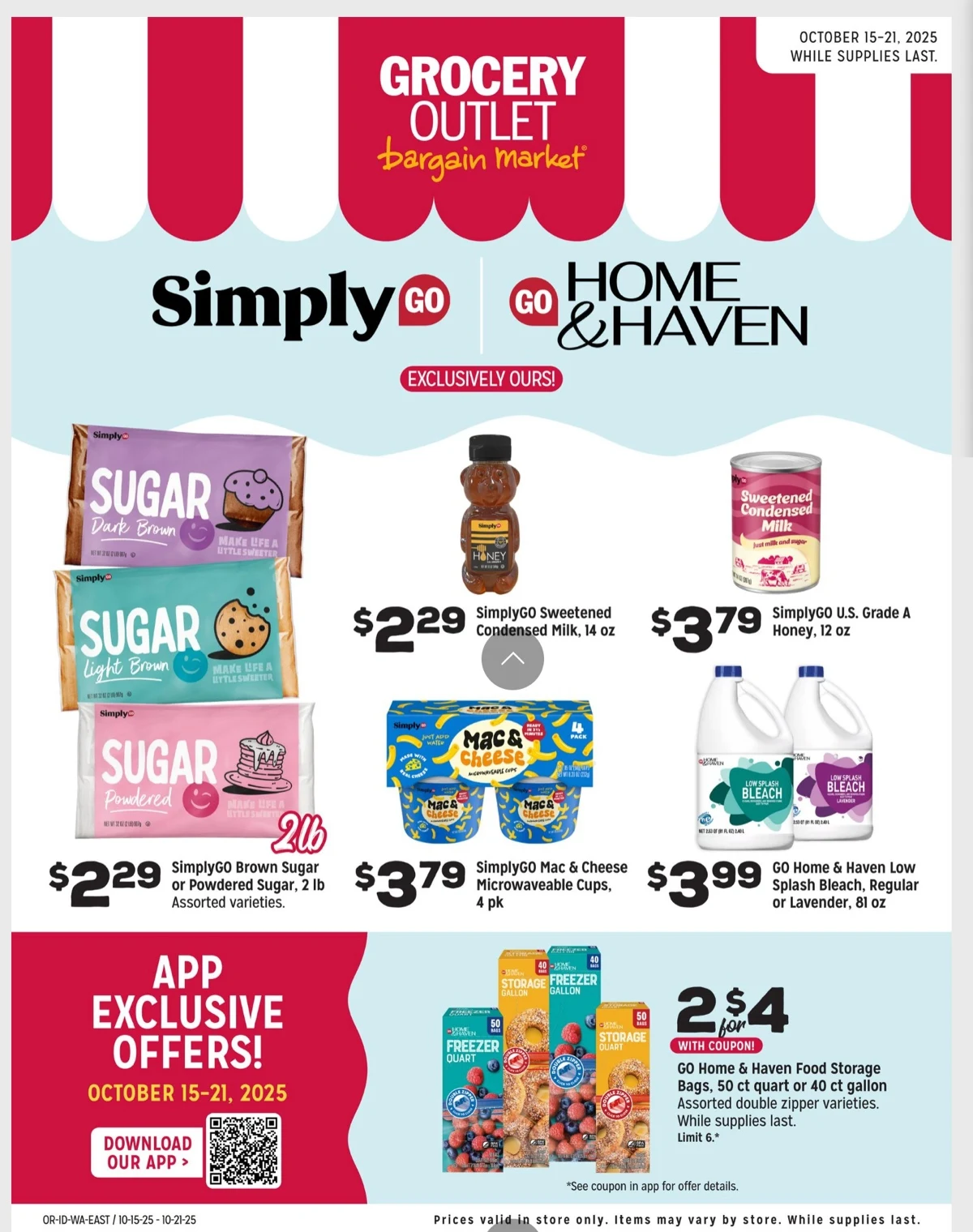 Grocery Outlet Weekly Ad October 15 to October 21, 2025 1 – 1 12