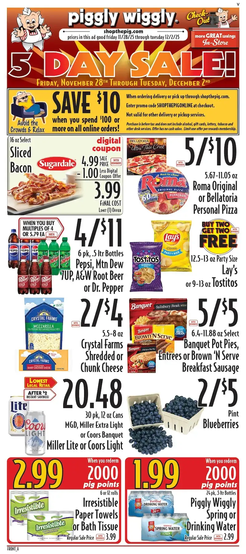 Piggly Wiggly Weekly Ad 11/26/25 & 12/3/25 preview 5 – 1 37