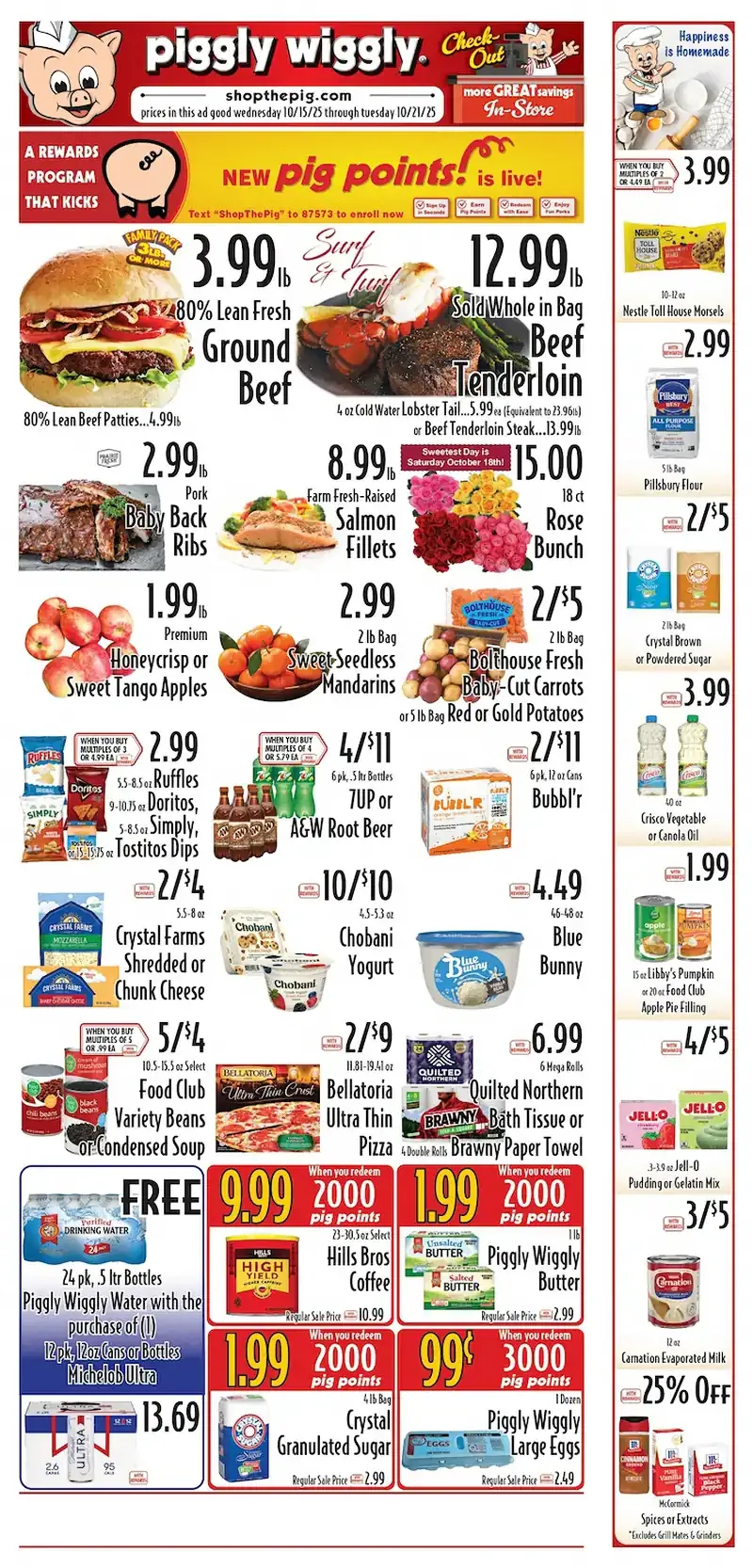 Piggly Wiggly Weekly Ad October 15 to October 21, 2025 1 – 1 4