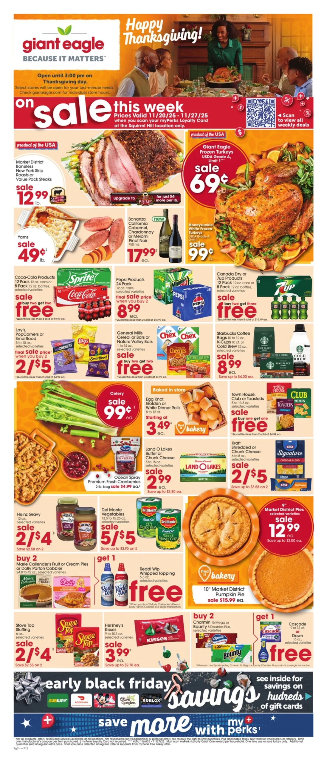 Giant Eagle Weekly Ad 11/20/25 & 11/27/25 preview 19 – 11 7 scaled
