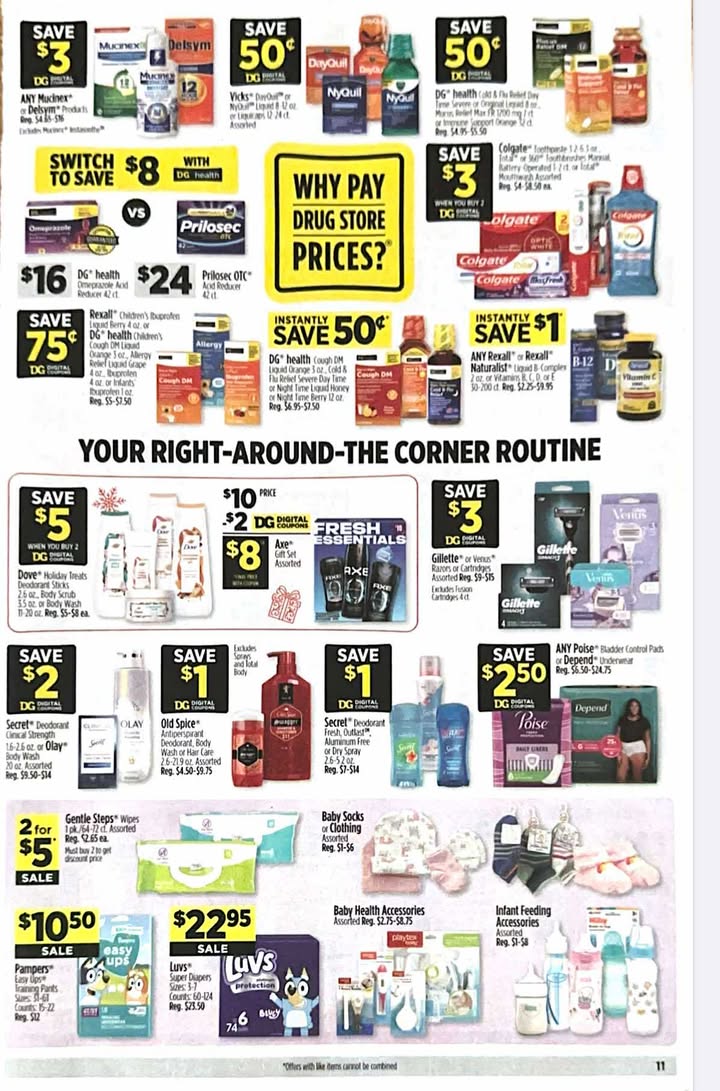 Dollar General Weekly Ad 11/23/25 & 11/30/25 1 – 11