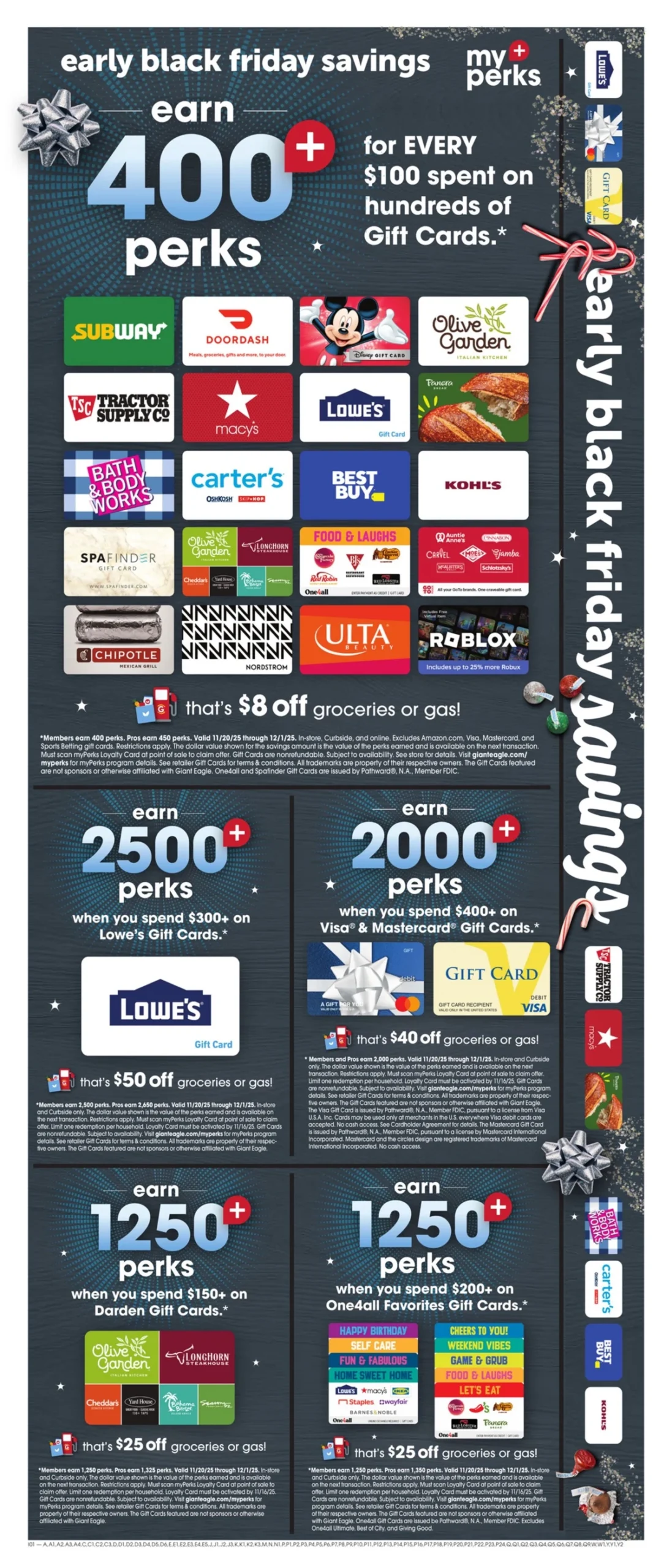 Giant Eagle Weekly Ad 11/20/25 & 11/27/25 preview 20 – 12 4 scaled