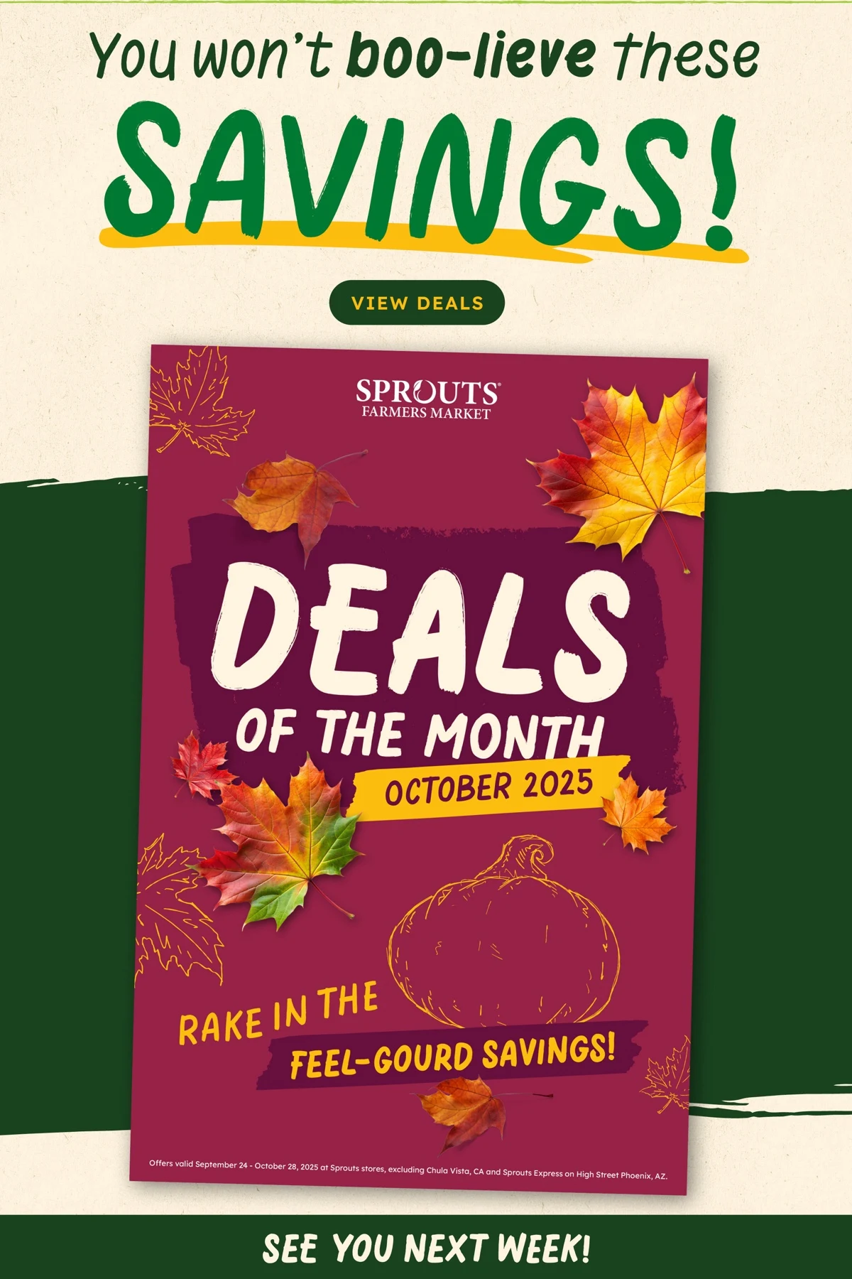 Sprouts Weekly Ad October 15 to October 21, 2025 5 – 12