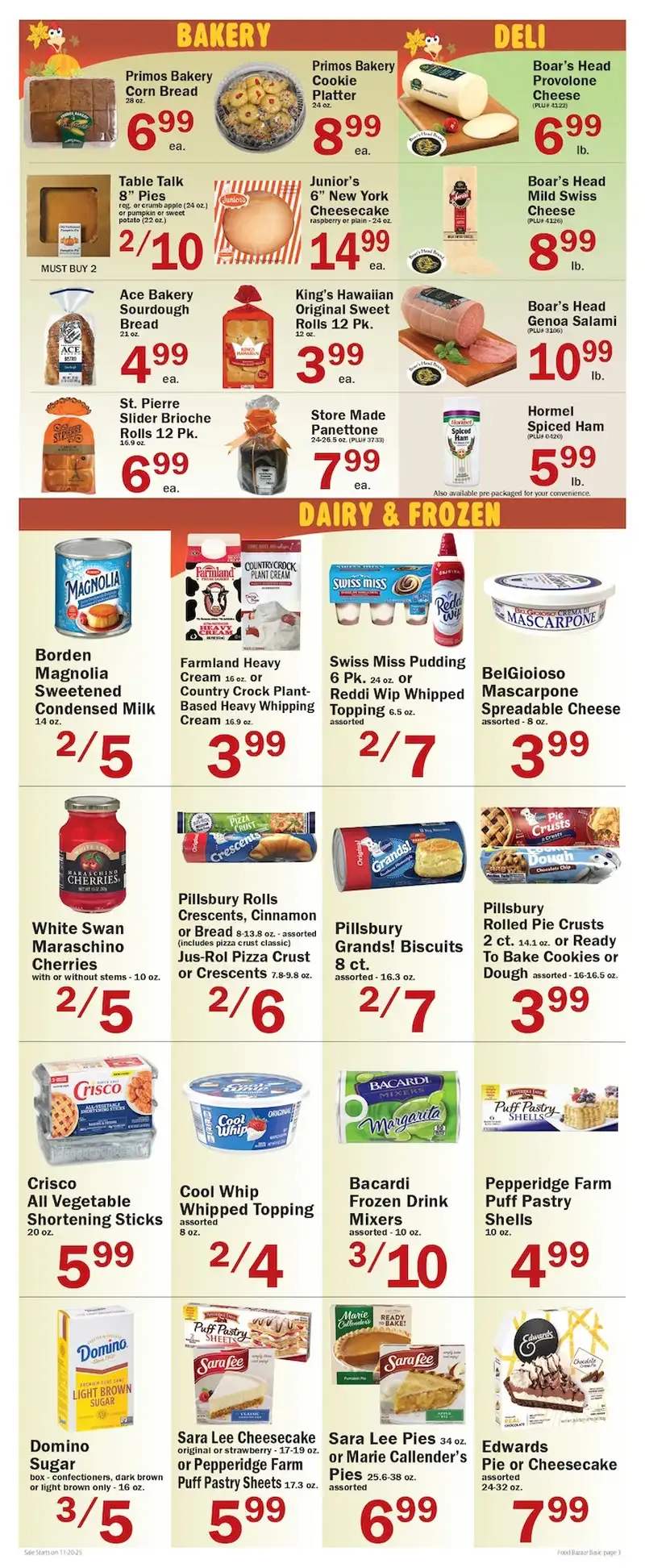 Food Bazaar Weekly Ad 11/20/25 & 11/27/25 preview 133 – 2 32