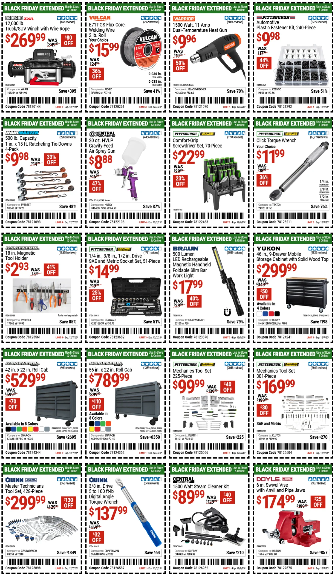 Harbor Freight Weekly Ad December 2 to 7, 2025 2 – 2 42