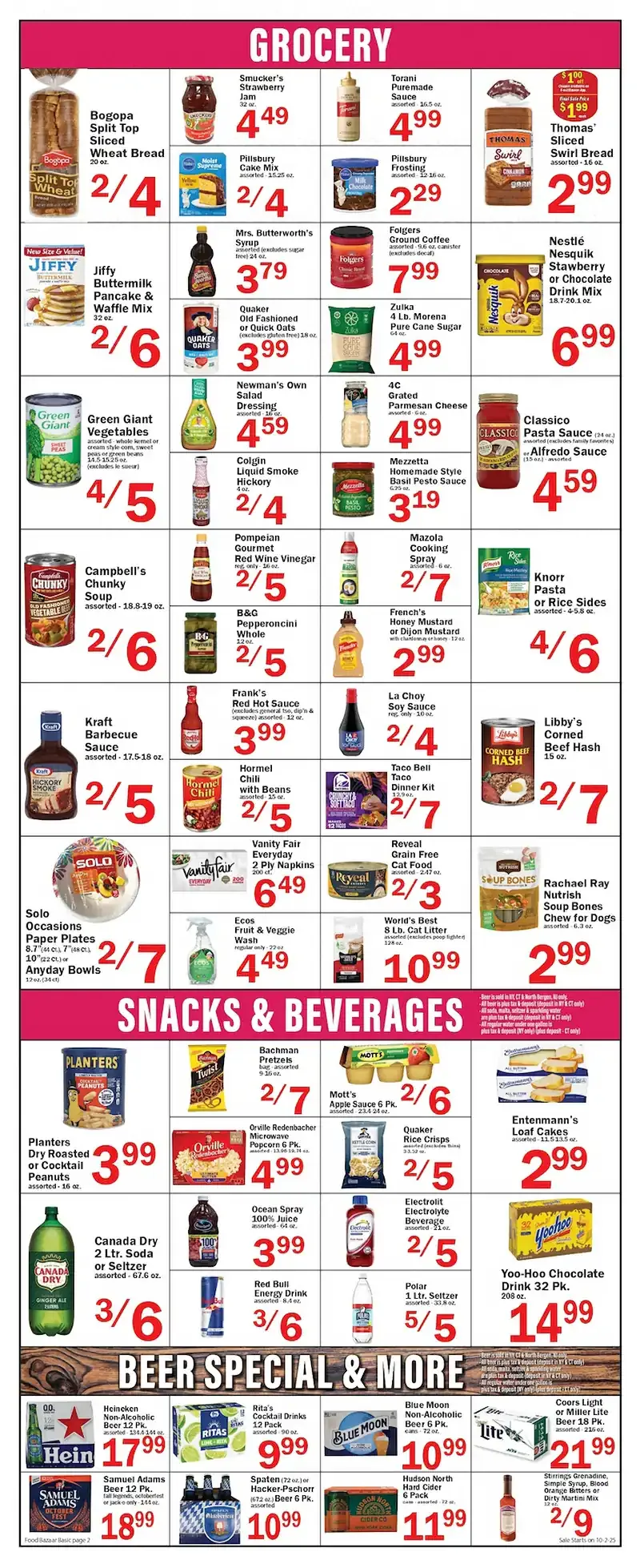 Food Bazaar Weekly Ad 10/2/25 – 10/8/25 preview 214 – 2 5
