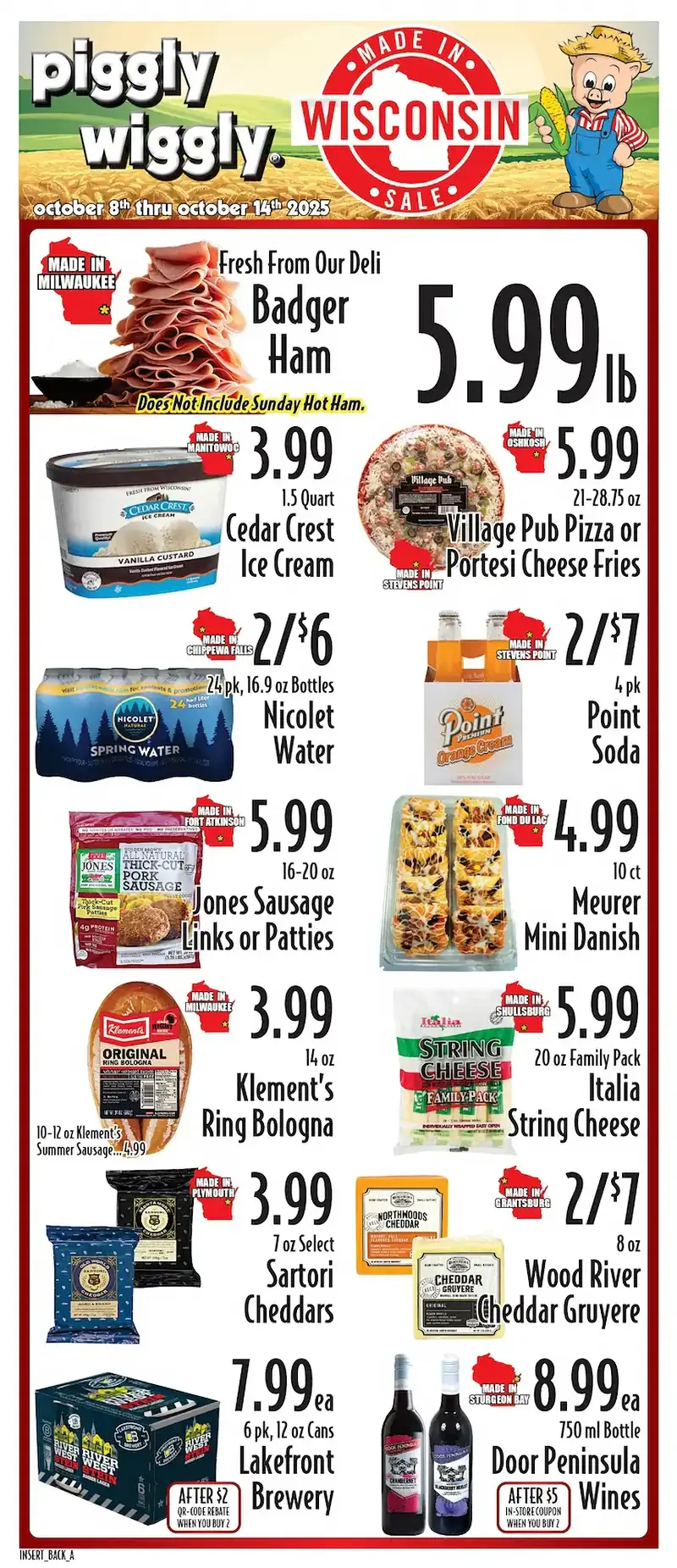 Piggly Wiggly Weekly Ad 10/8/25 – 10/14/25 preview 17 – 2 6