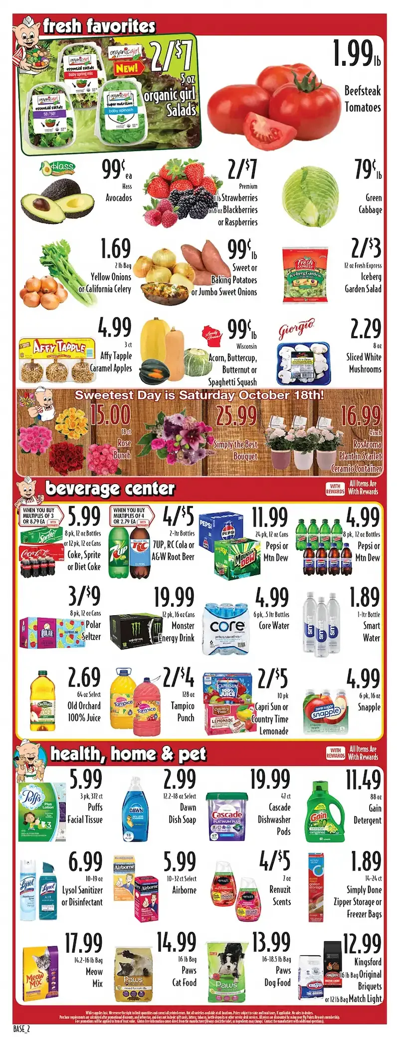 Piggly Wiggly Weekly Ad October 15 to October 21, 2025 2 – 2 7