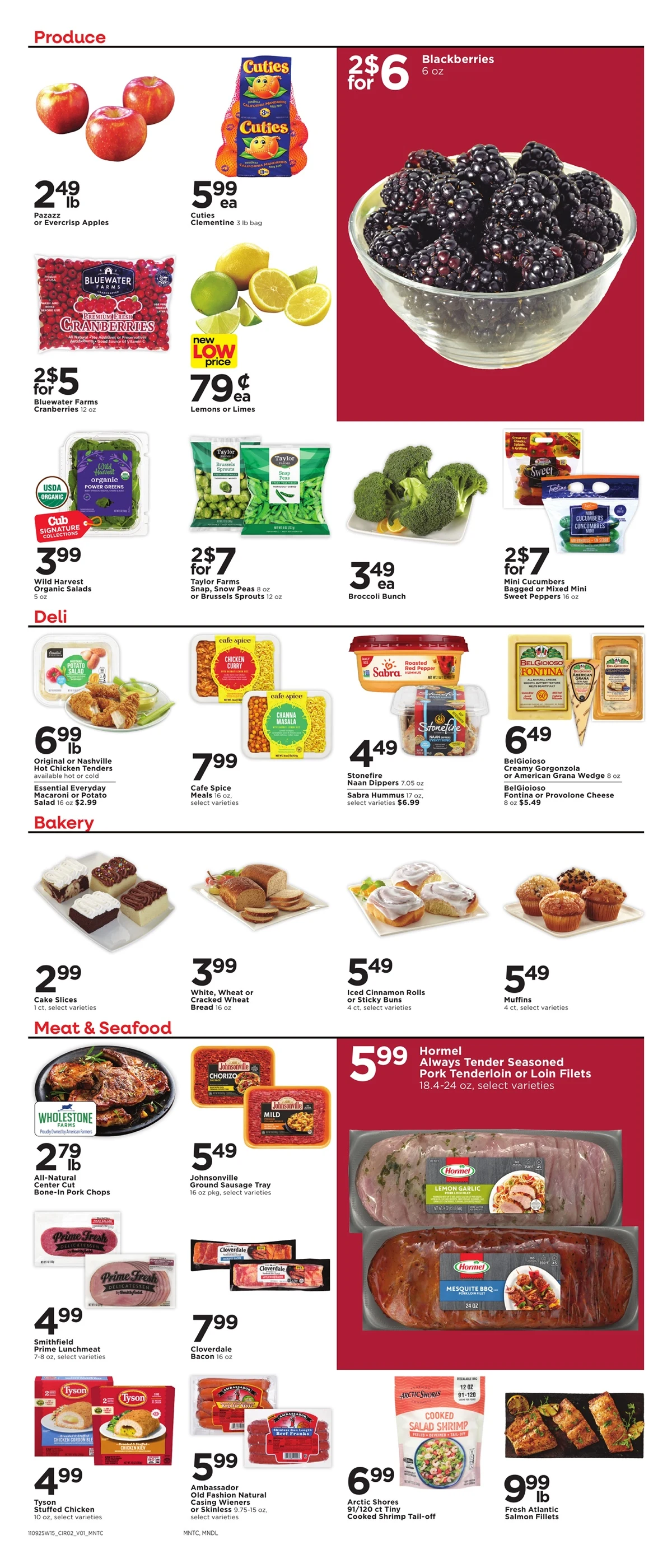 Cub Foods Weekly Ad 11/9/25 & 11/16/25 1 – 3 4