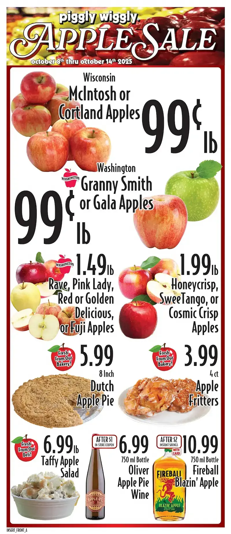 Piggly Wiggly Weekly Ad October 15 to October 21, 2025 3 – 3 6