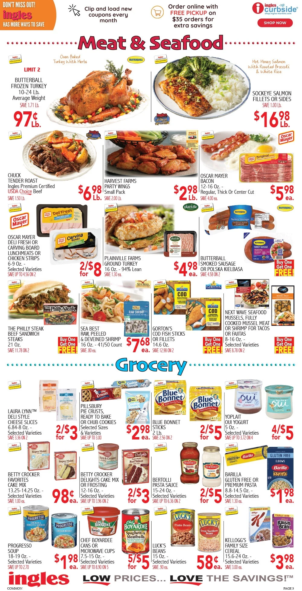 Ingles Weekly Ad 11/12/25 & 11/19/25 preview 1 – 3 wnc C 4