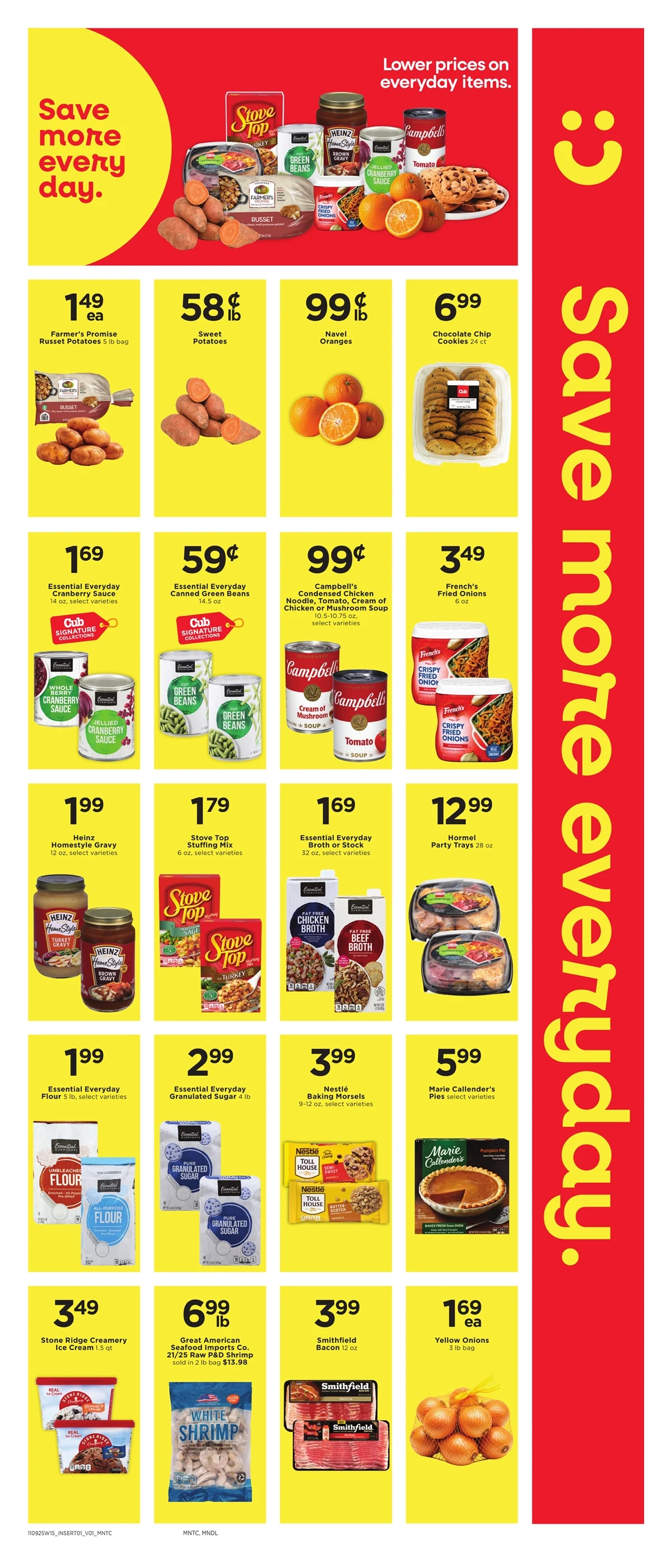 Cub Foods Weekly Ad 11/9/25 & 11/16/25 2 – 4 4