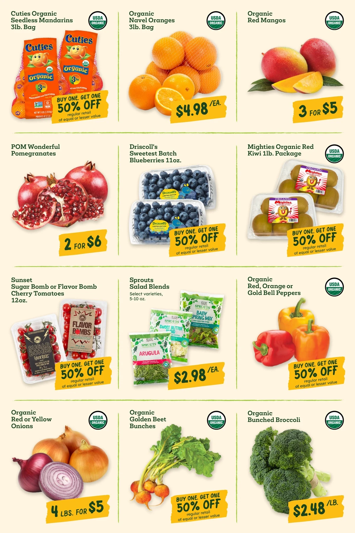Sprouts Weekly Ad 12/3/25 & 12/10/25 preview 3 – 5 1