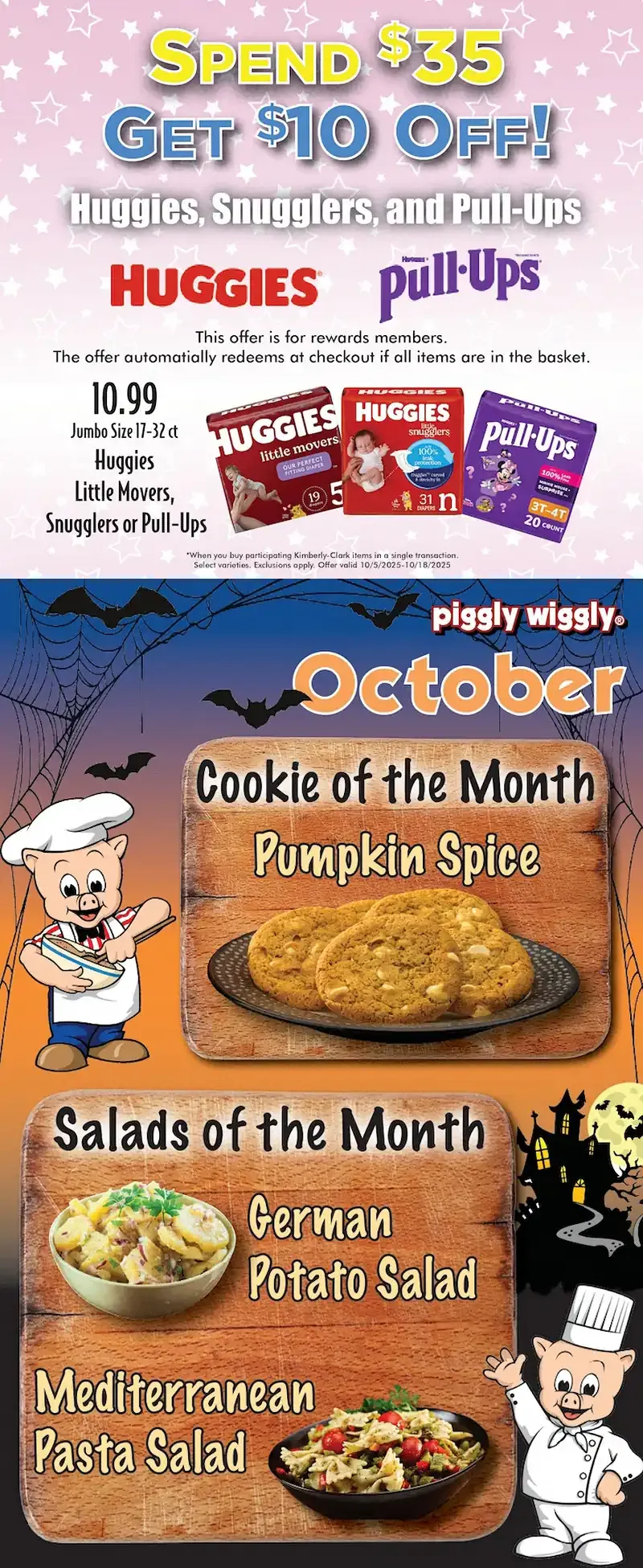 Piggly Wiggly Weekly Ad October 15 to October 21, 2025 6 – 6 6