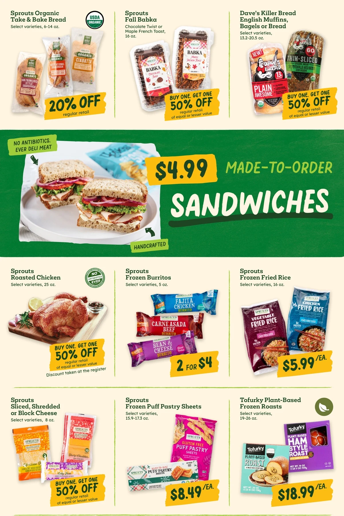 Sprouts Weekly Ad October 15 to October 21, 2025 4 – 6 9