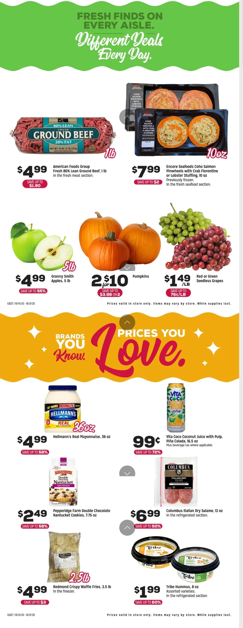 Grocery Outlet Weekly Ad October 15 to October 21, 2025 2 – 698 Circulars Grocery Outlet 2 scaled