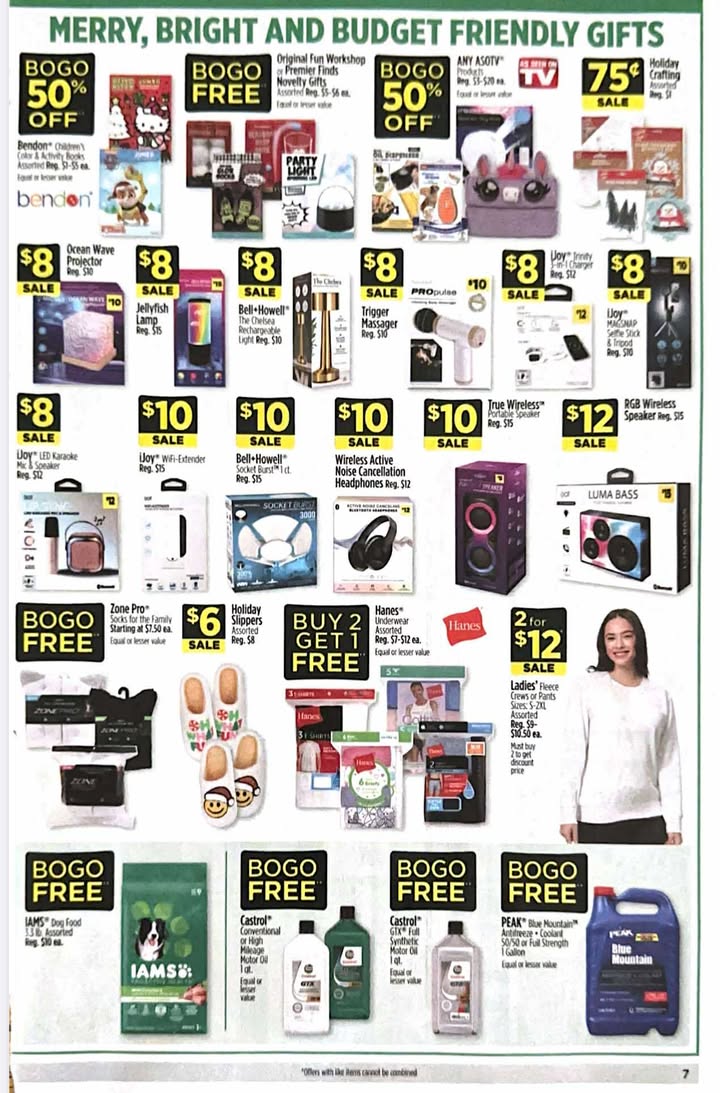 Dollar General Weekly Ad 11/23/25 & 11/30/25 2 – 7