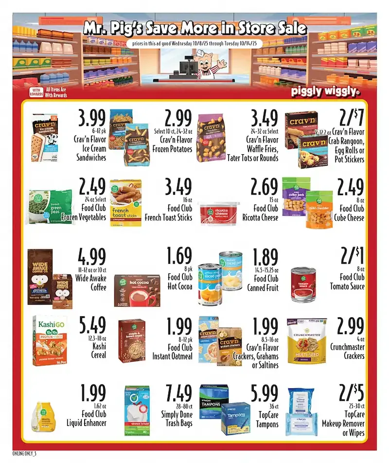 Piggly Wiggly Weekly Ad October 15 to October 21, 2025 2 – 8 2