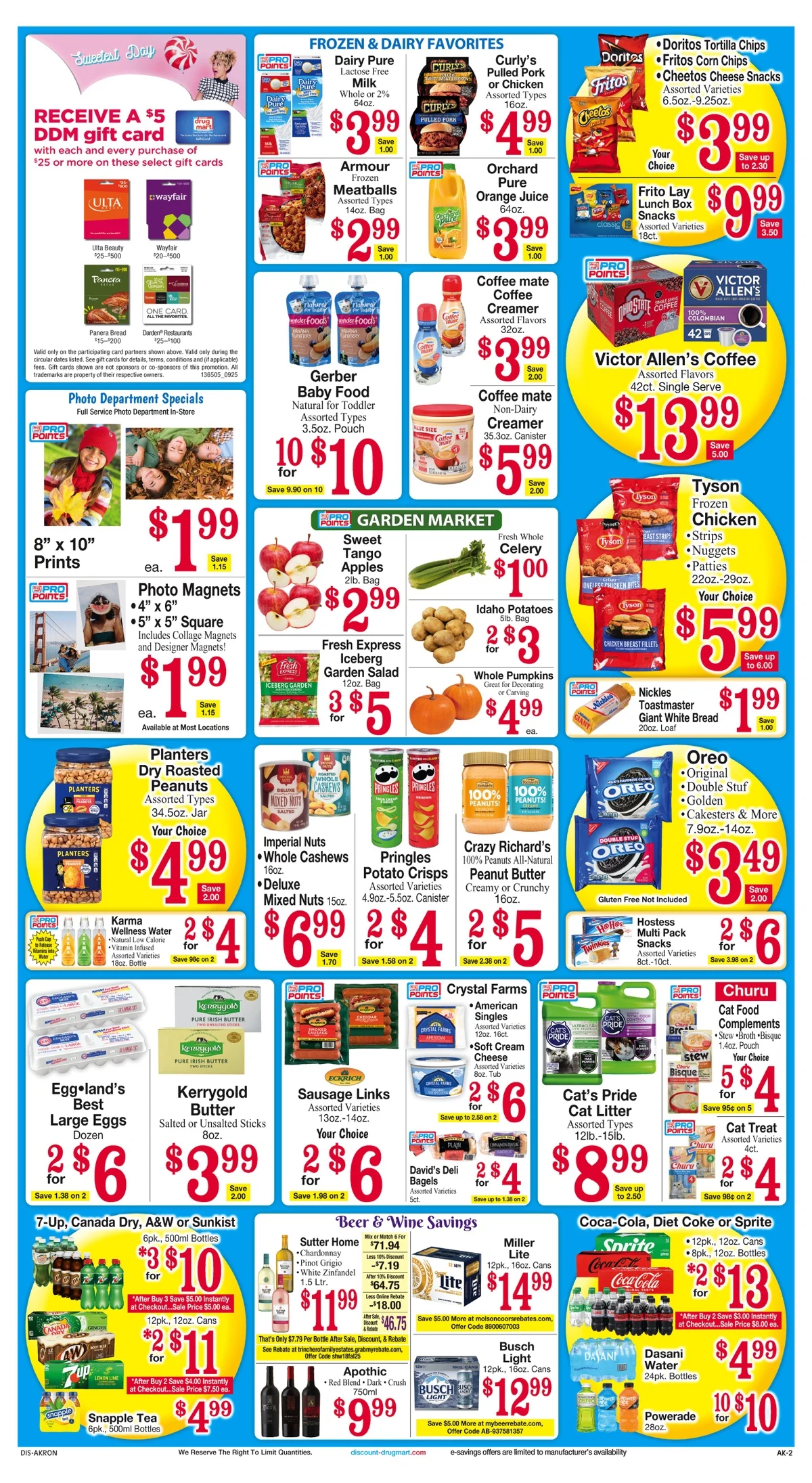 Discount Drug Mart Weekly Ad October 15 to October 21, 2025 2 – DS01015 P02 AK 1015