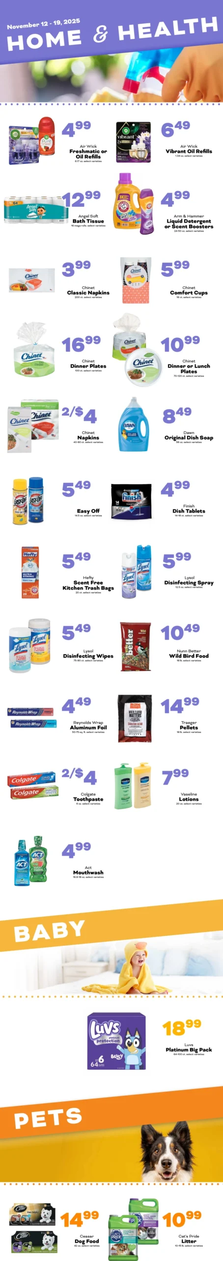 County Market Weekly Ad 11/12/25 & 11/19/25 preview 1 – Newsprint 251112 NCM Base 1 Page 9Rev scaled