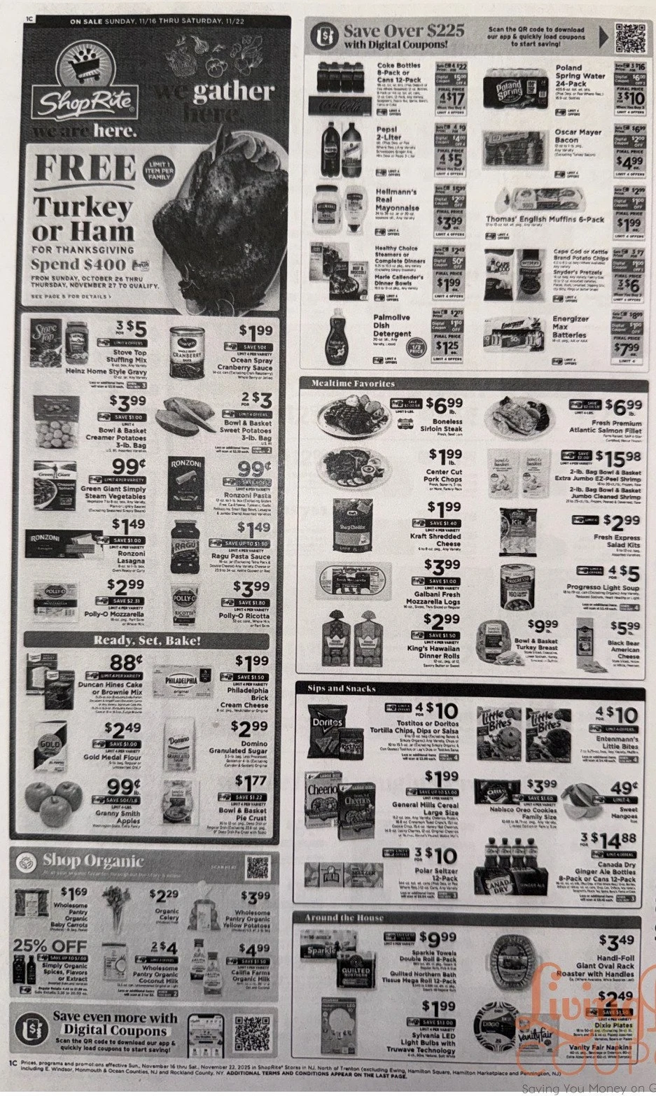 Shoprite Weekly Ad 11/14/25 – 11/20/25 preview 274 – ShopRite Ad 11 16.pdf 1