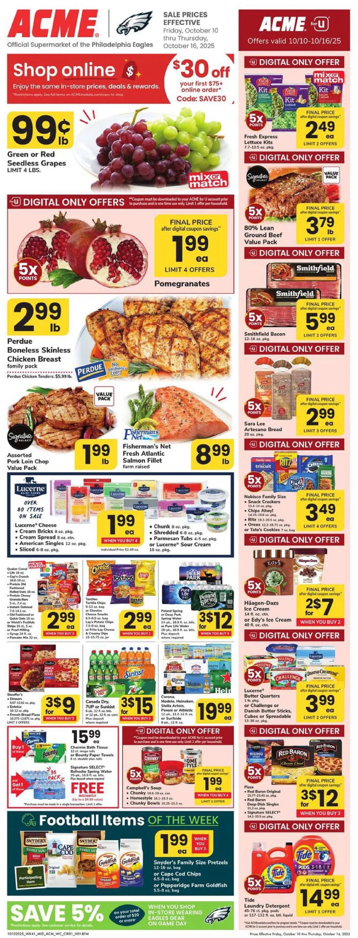 Acme Weekly Ad October 10 to October 16, 2025 1 – acme ad 10 16 1