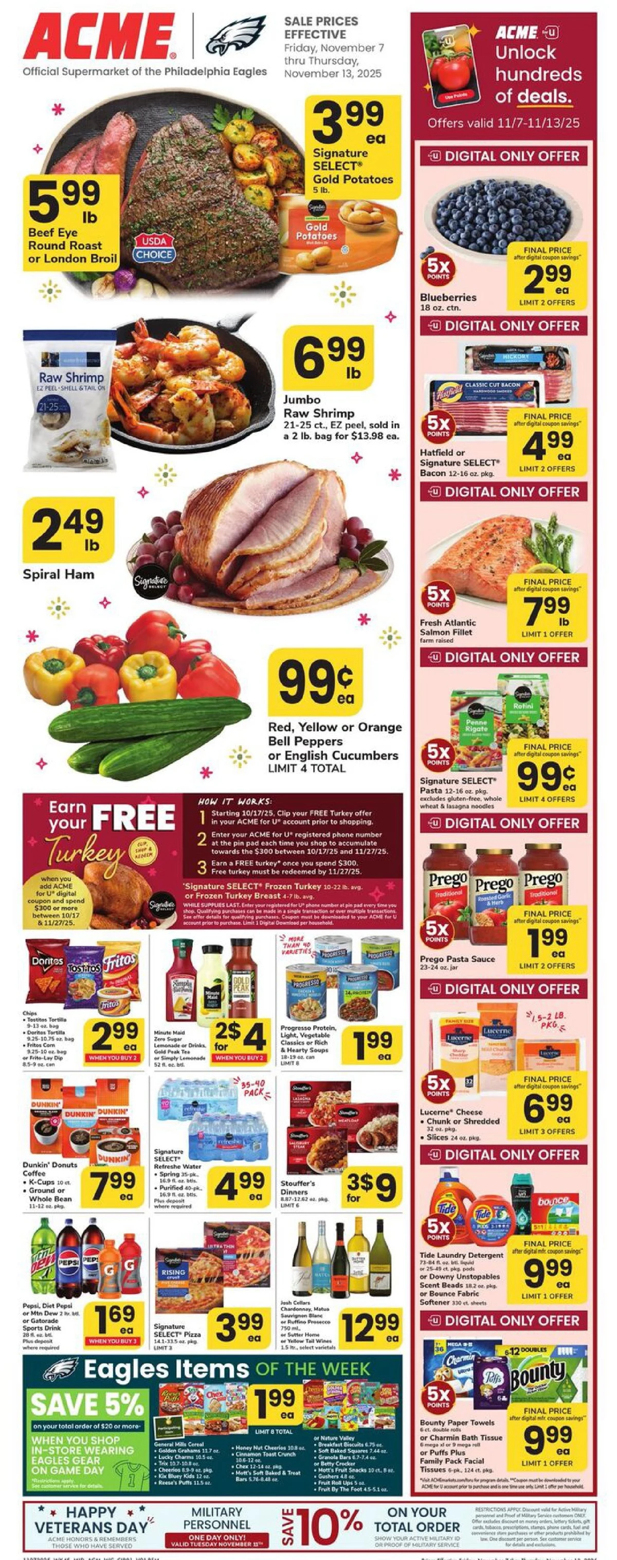 Acme Weekly Ad 11/7/25 & 11/14/25 preview 1 – acme ad 7 13 1