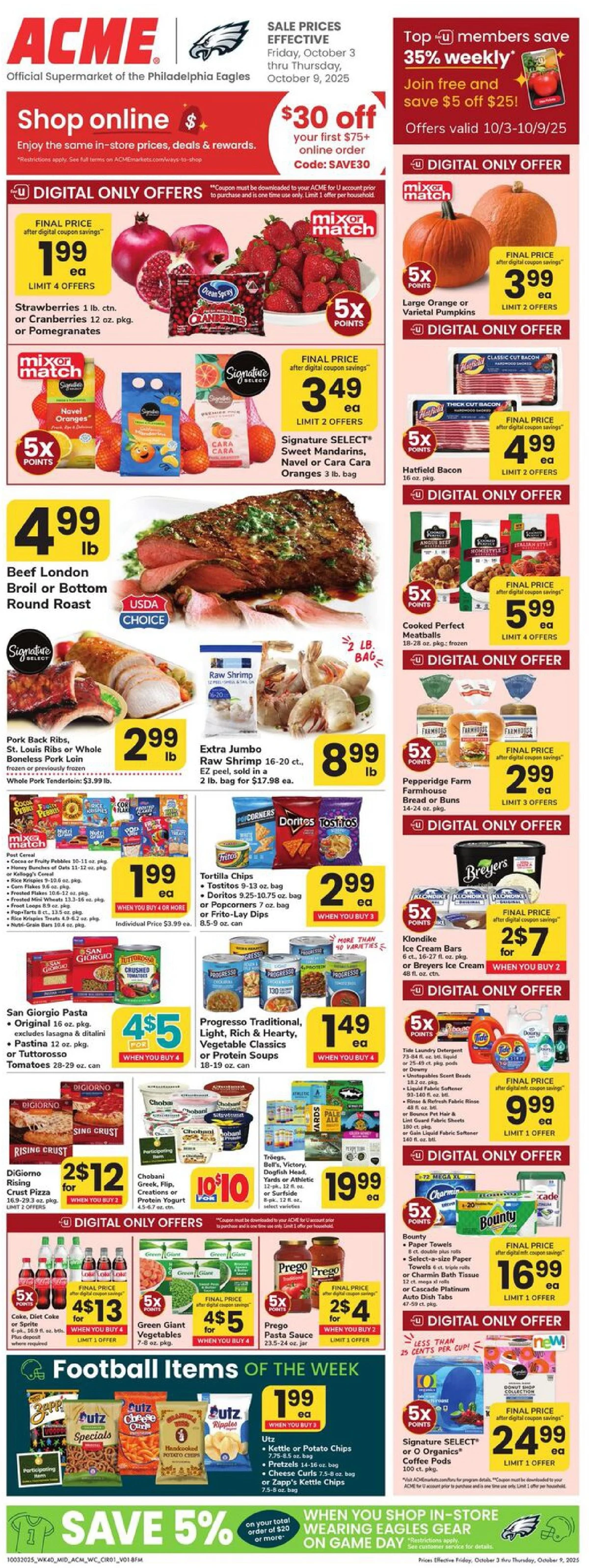 Acme Weekly Ad 10/3/25 – 10/9/25 preview 65 – acme weekly ad 3 9 1