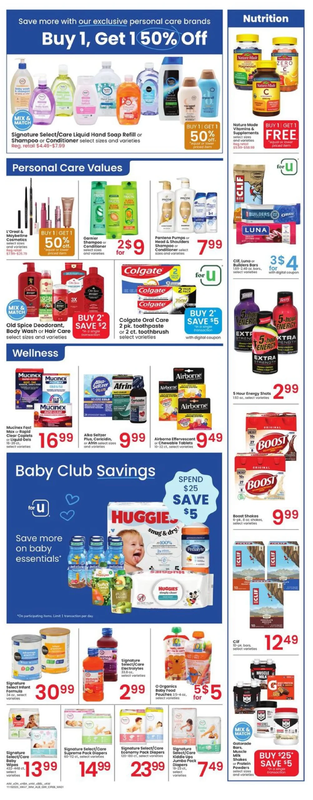 Albertsons Weekly Ad 11/19/25 & 11/26/25 preview 4 – albertsons 19 27 6 scaled