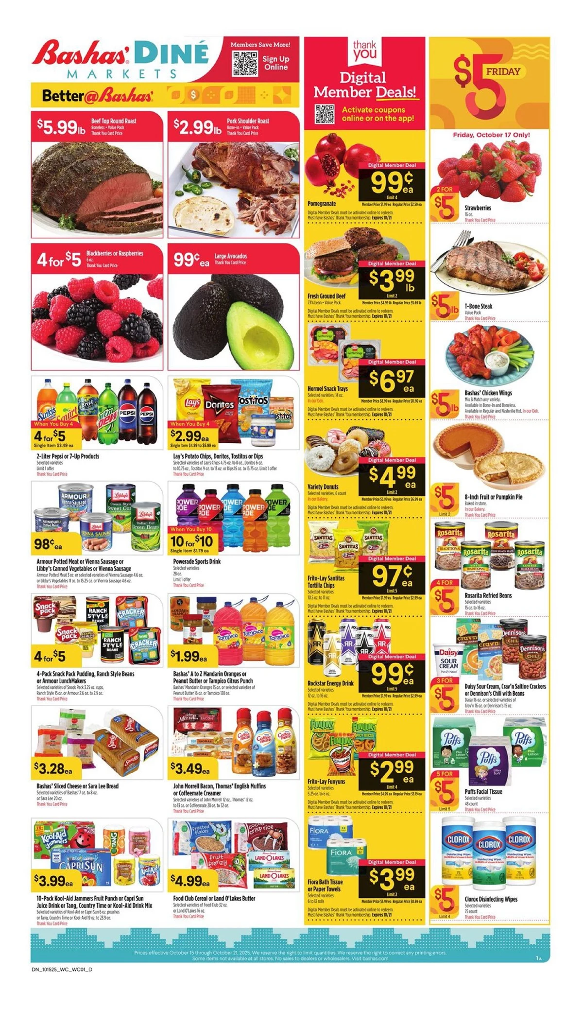 Bashas Weekly Ad October 15 to October 21, 2025 1 – bashas ad 15 21 1