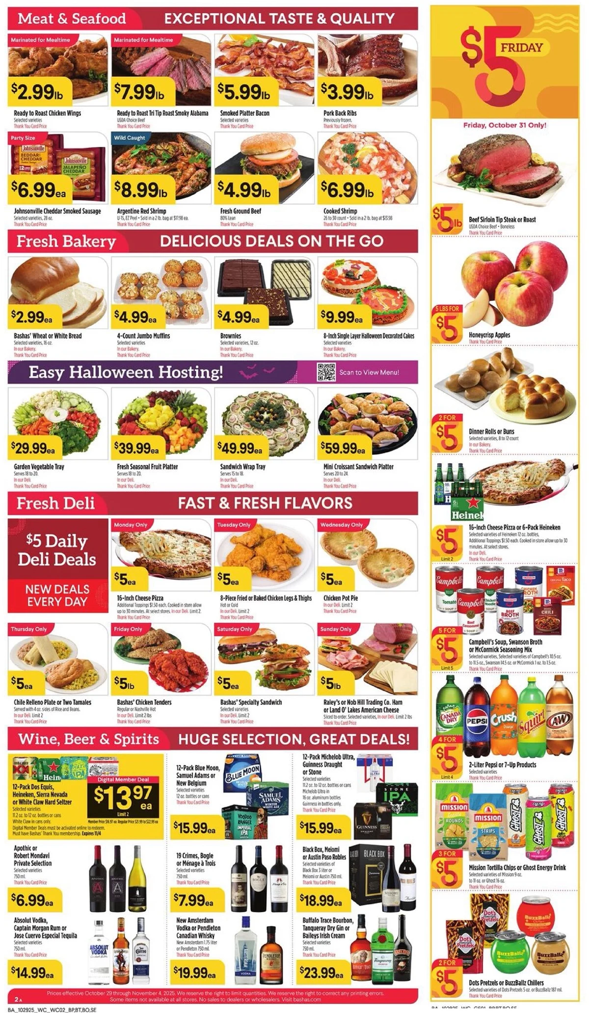 Bashas Weekly Ad 10/29/25 – 11/4/25 preview 134 – bashas ad 30 5 3
