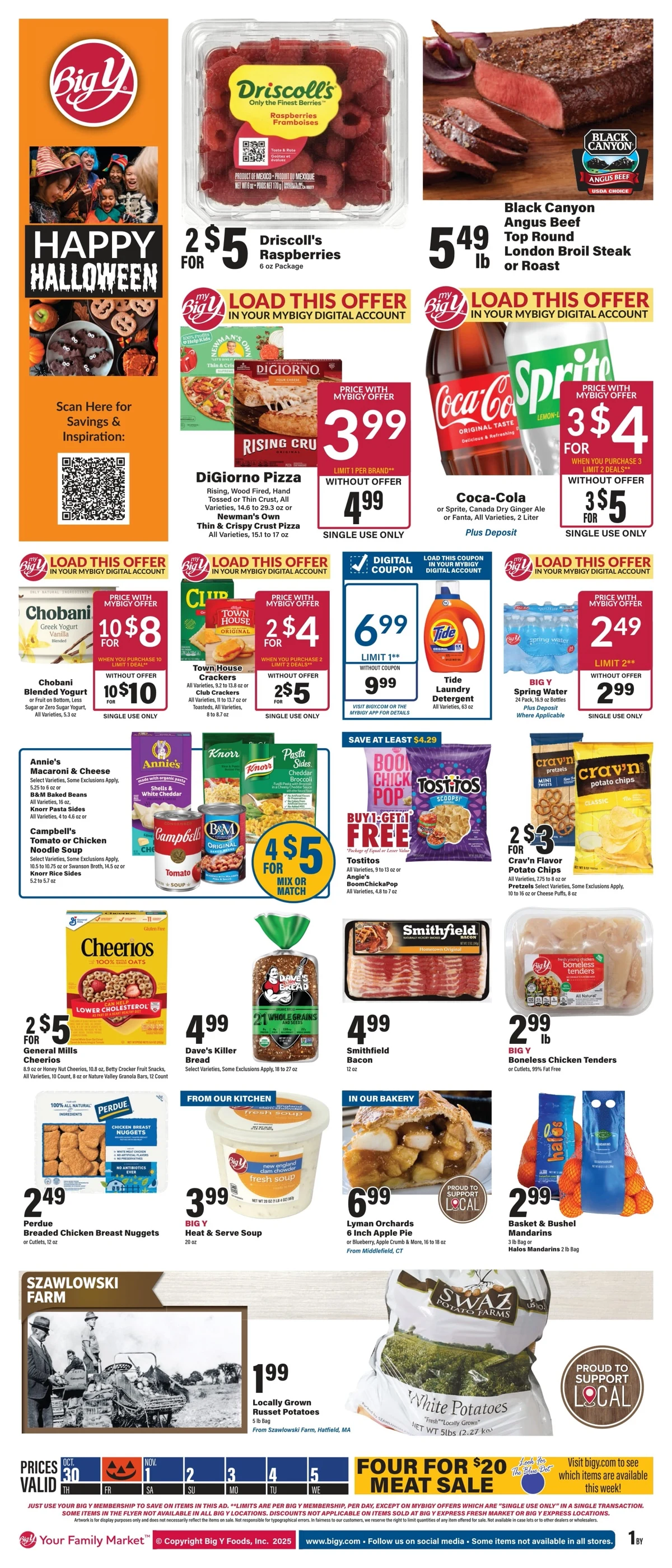 Big Y Flyer 10/30/25 – 11/5/25 weekly ad preview 7 – bigy ad 30 5 01