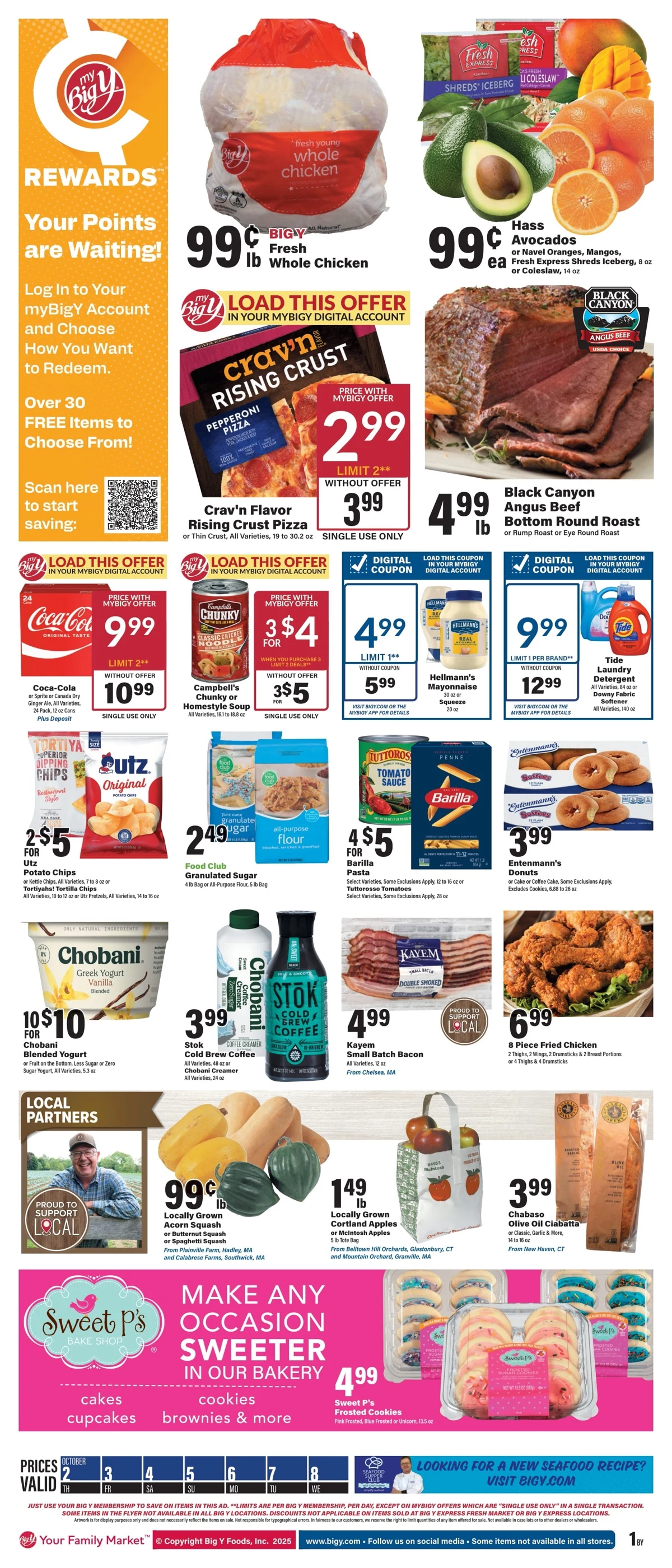 Big Y Flyer 10/2/25 – 10/8/25 weekly ad preview 36 – bigy flyer 2 8 01