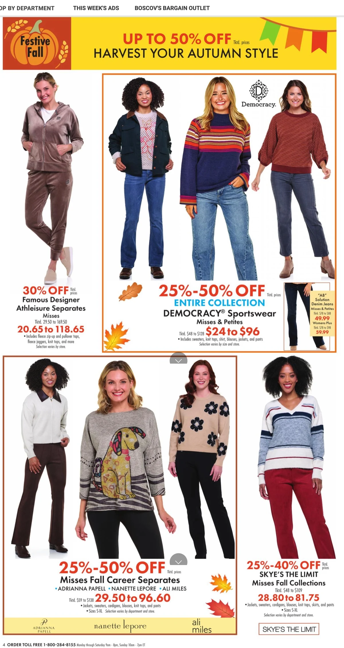 Boscov's Weekly Ad October 9 to October 15, 2025 2 – boscovs weekly ad 9 15 00004