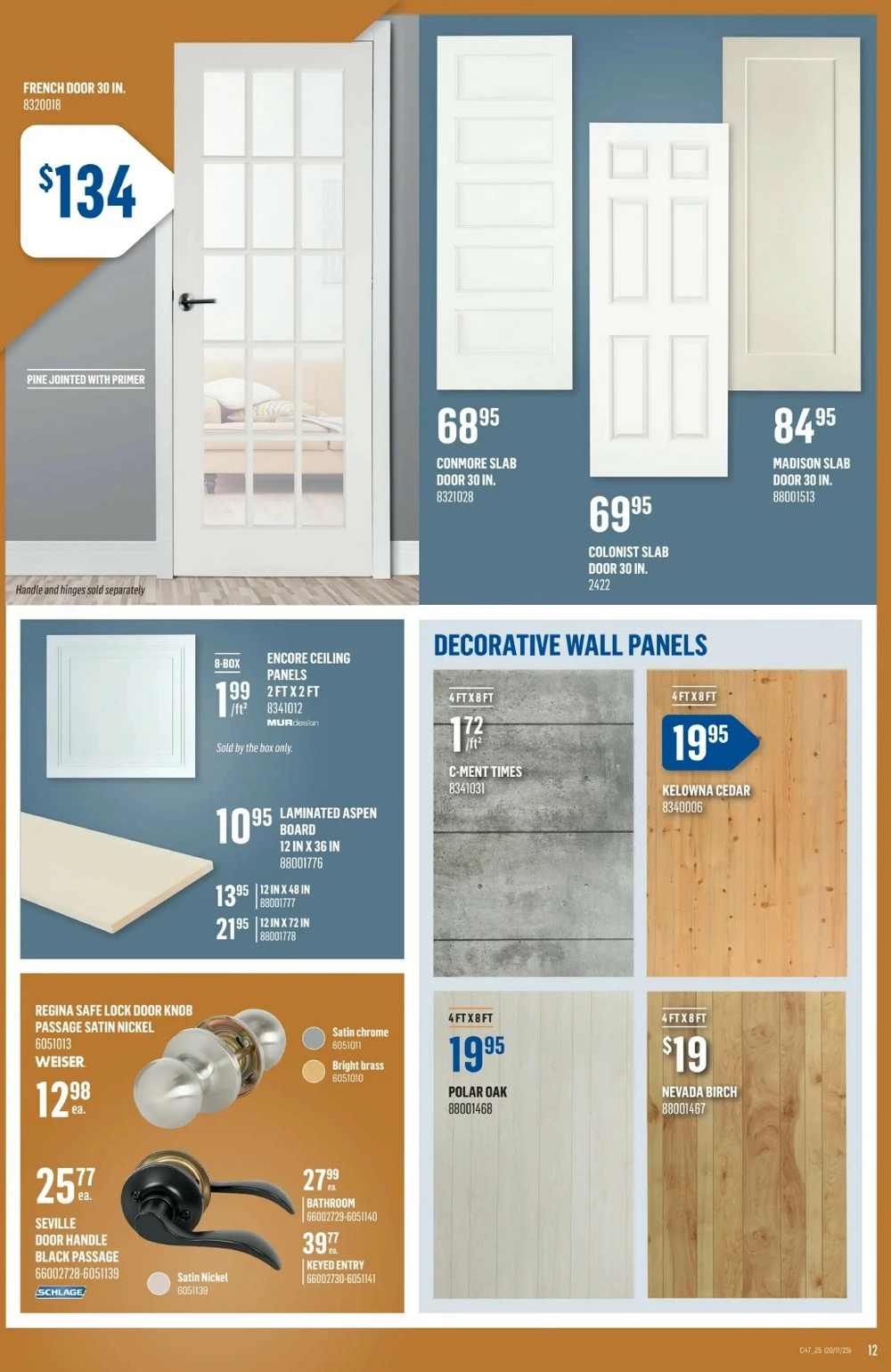 canac flyer november 20 26 12