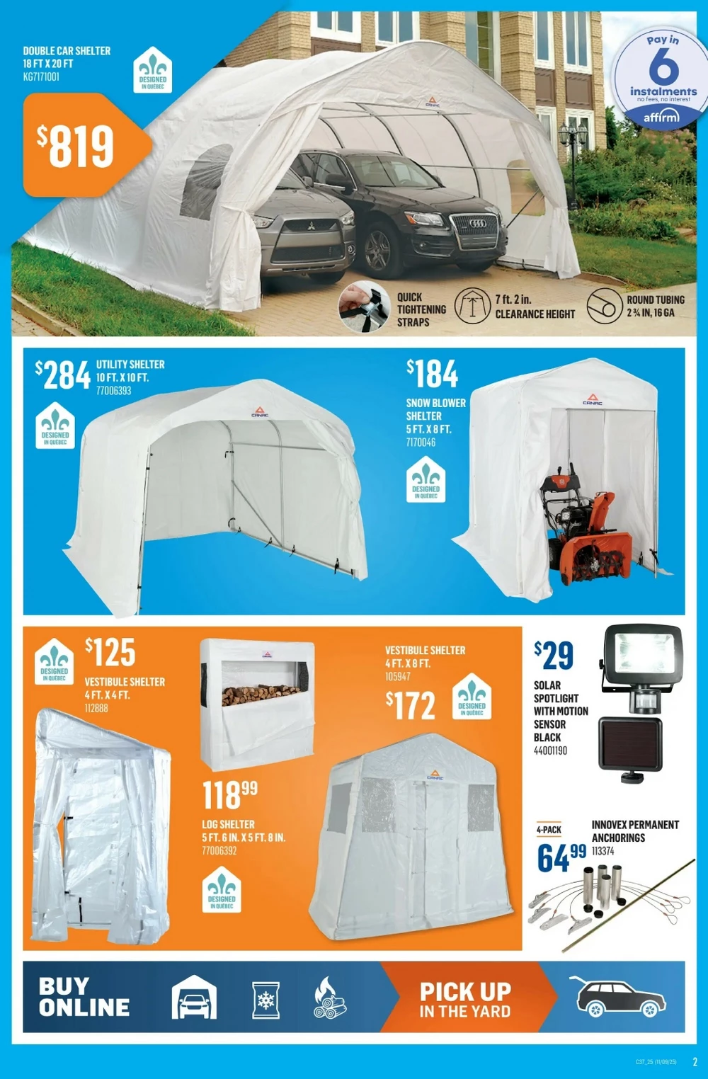 Canac Flyer September 18 to September 24, 2025 405 – canac flyer september 11 17 2