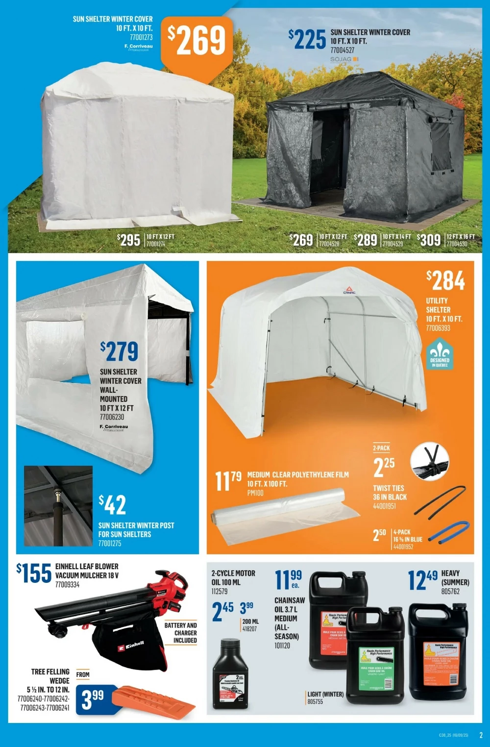 Canac Flyer September 25 to October 1, 2025 154 – canac flyer september 18 24 2