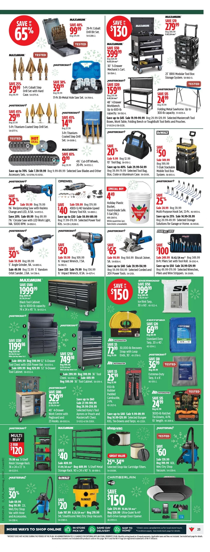canadian tire flyer november 27 december 4 black friday 23 47604537