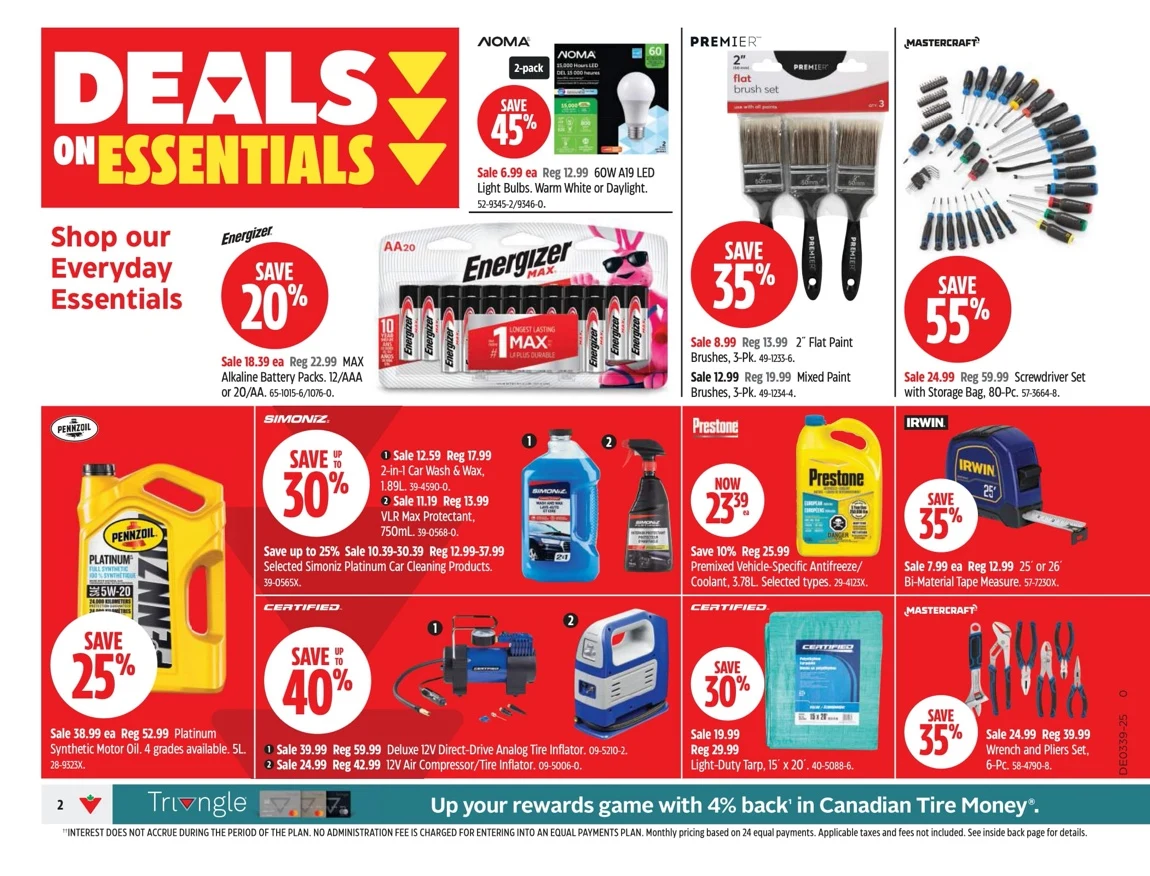 Canadian Tire Flyer September 25 to October 1, 2025 98 – canadian tire flyer september 17 24 02