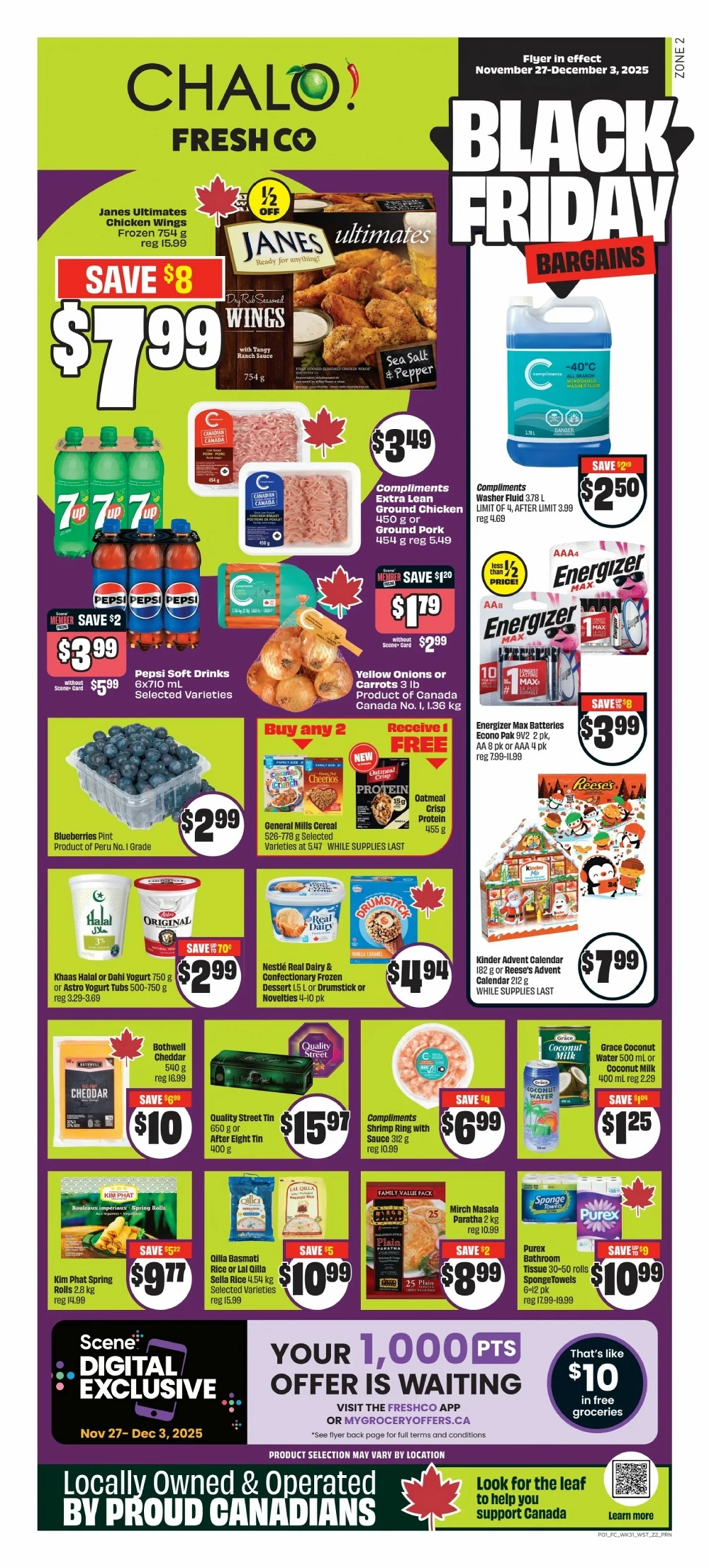 chalo freshco flyer november 27 december 3 1 03772805