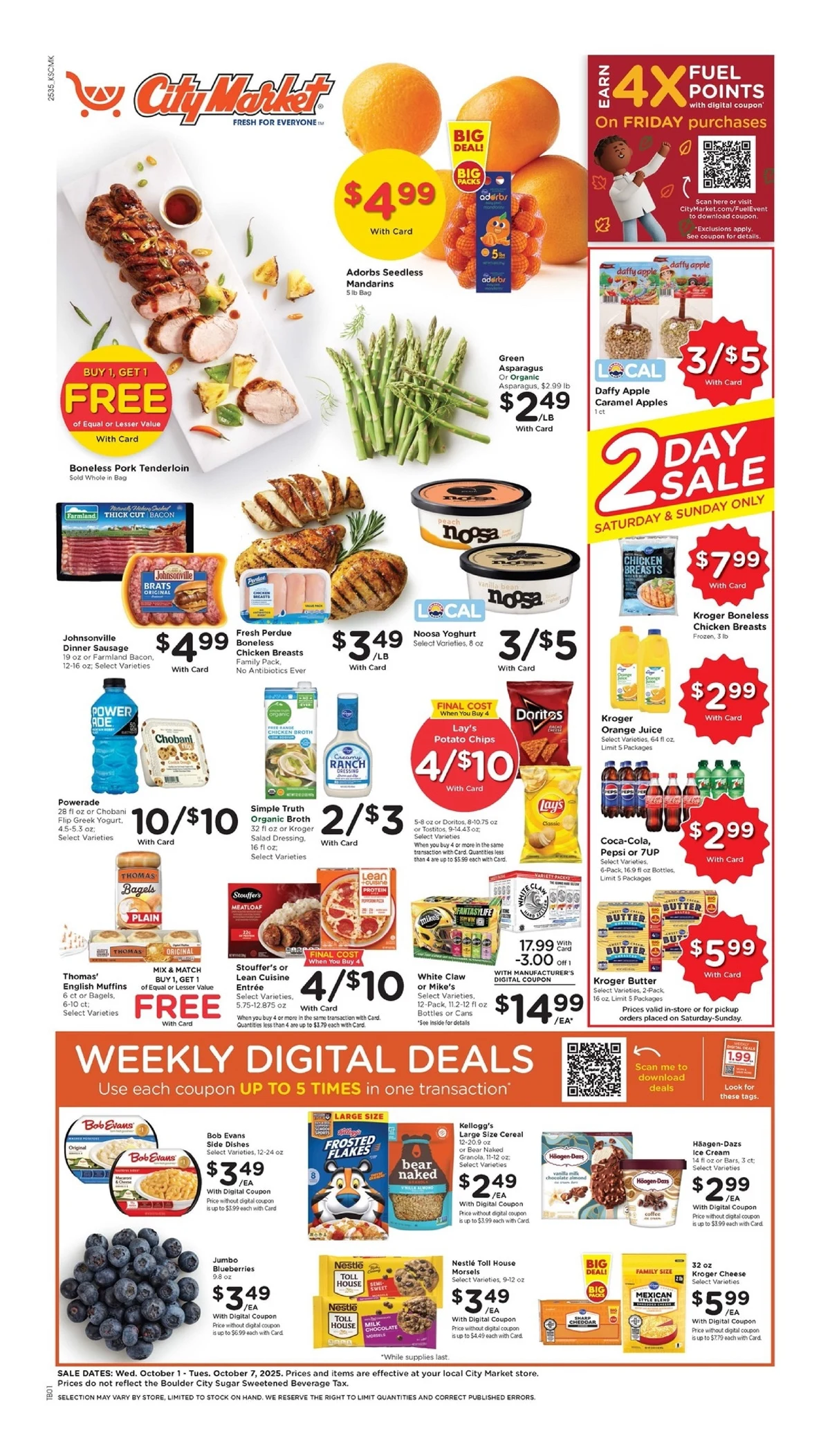 City Market Weekly Ad 10/8/25 – 10/14/25 preview 197 – city market ad 1 7 01