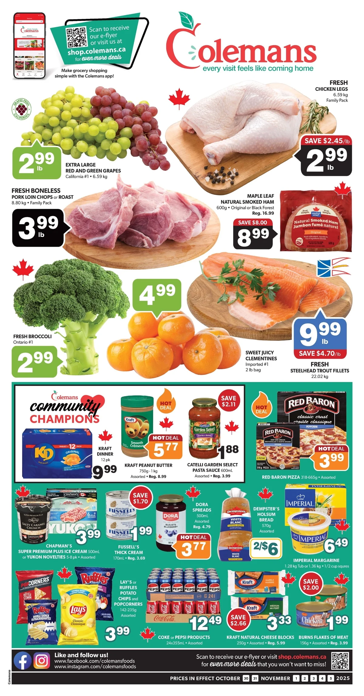 Colemans Flyer October 30 to November 5, 2025 205 – colemans ad 30 5 1
