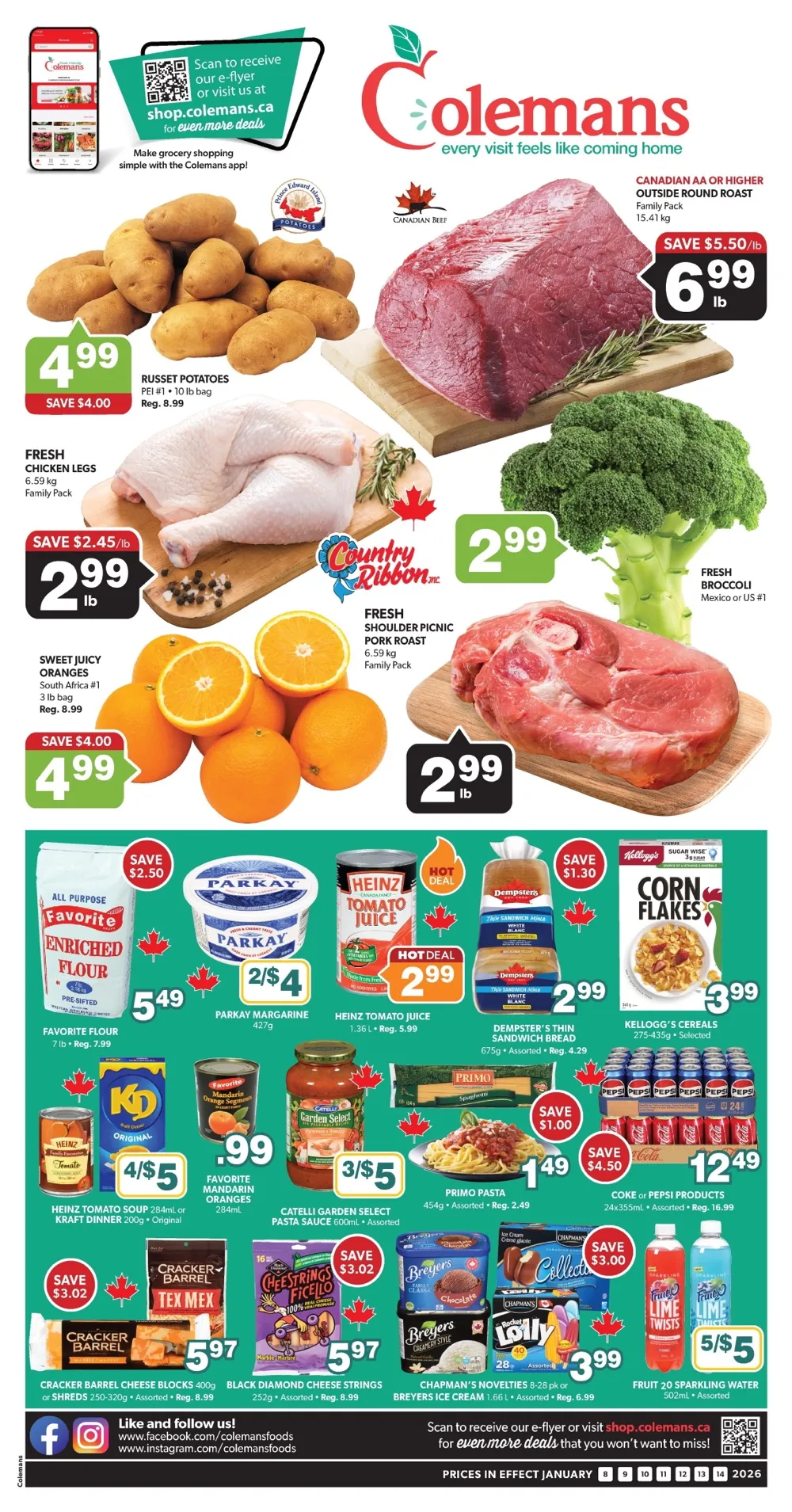 colemans flyer 8 14 1