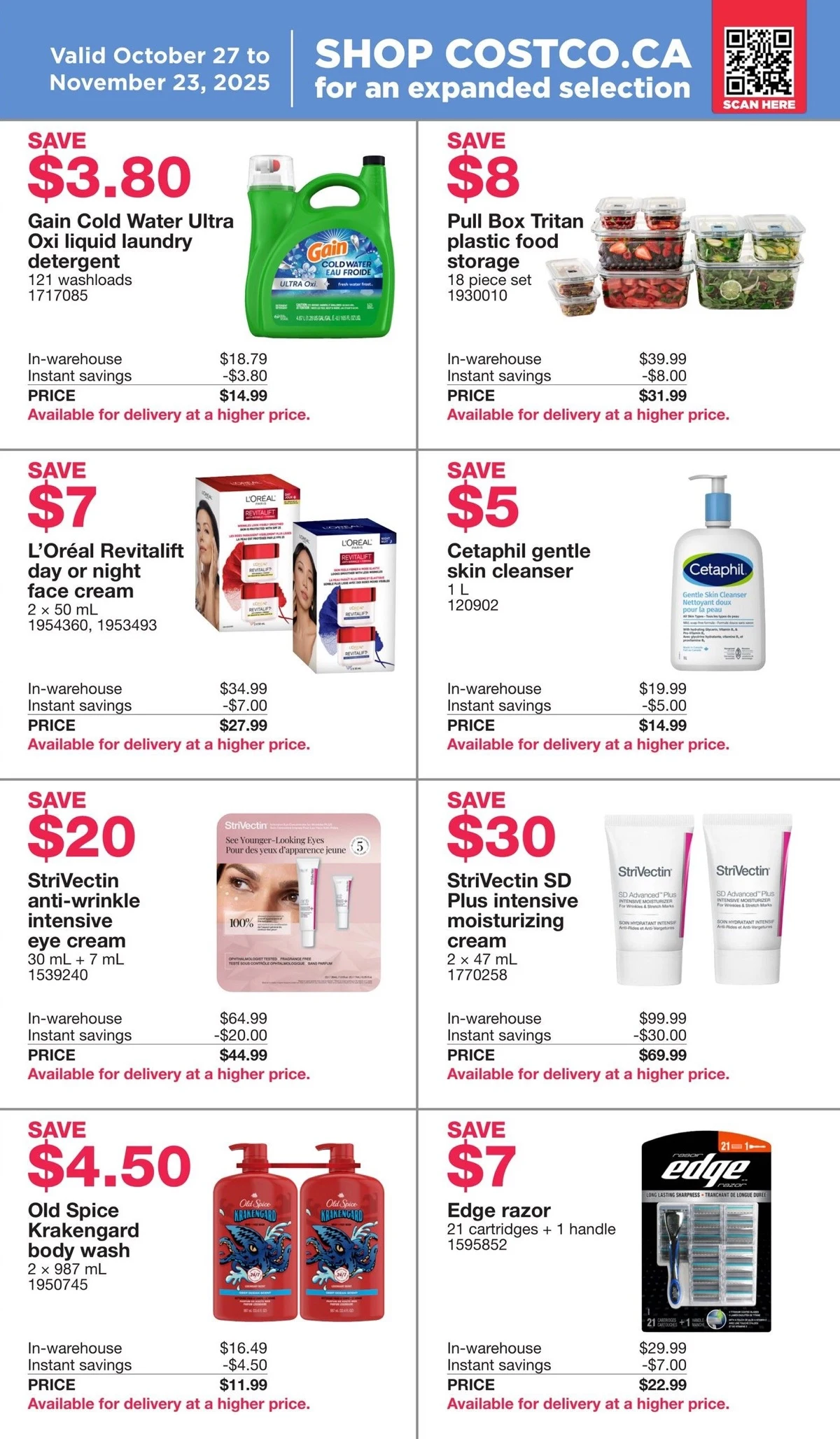 Costco Flyer November 17 to November 23, 2025 4 – costco warehouse savings flyer october 27 to november 23 11