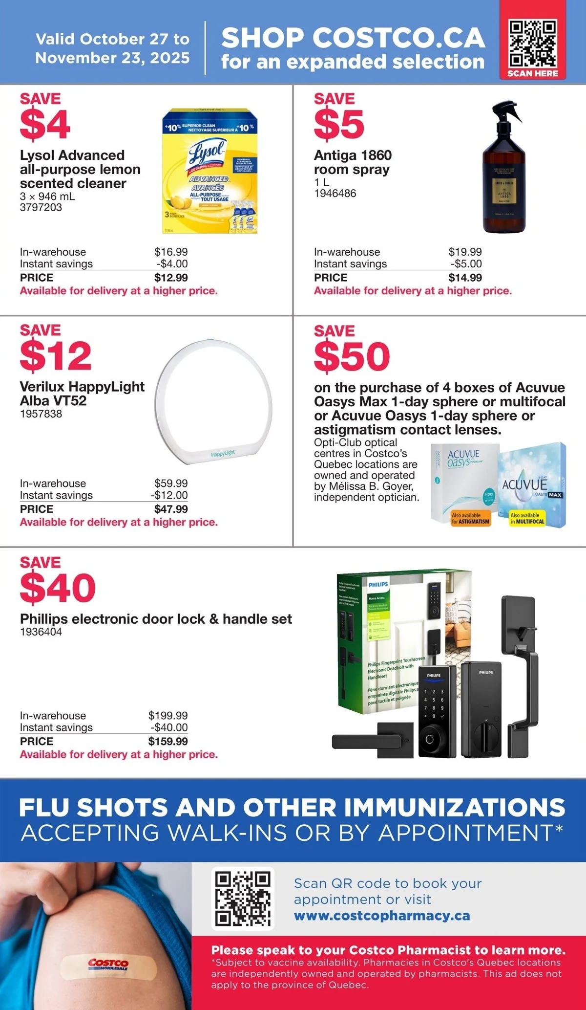 Costco Flyer November 17 to November 23, 2025 1 – costco warehouse savings flyer october 27 to november 23 14