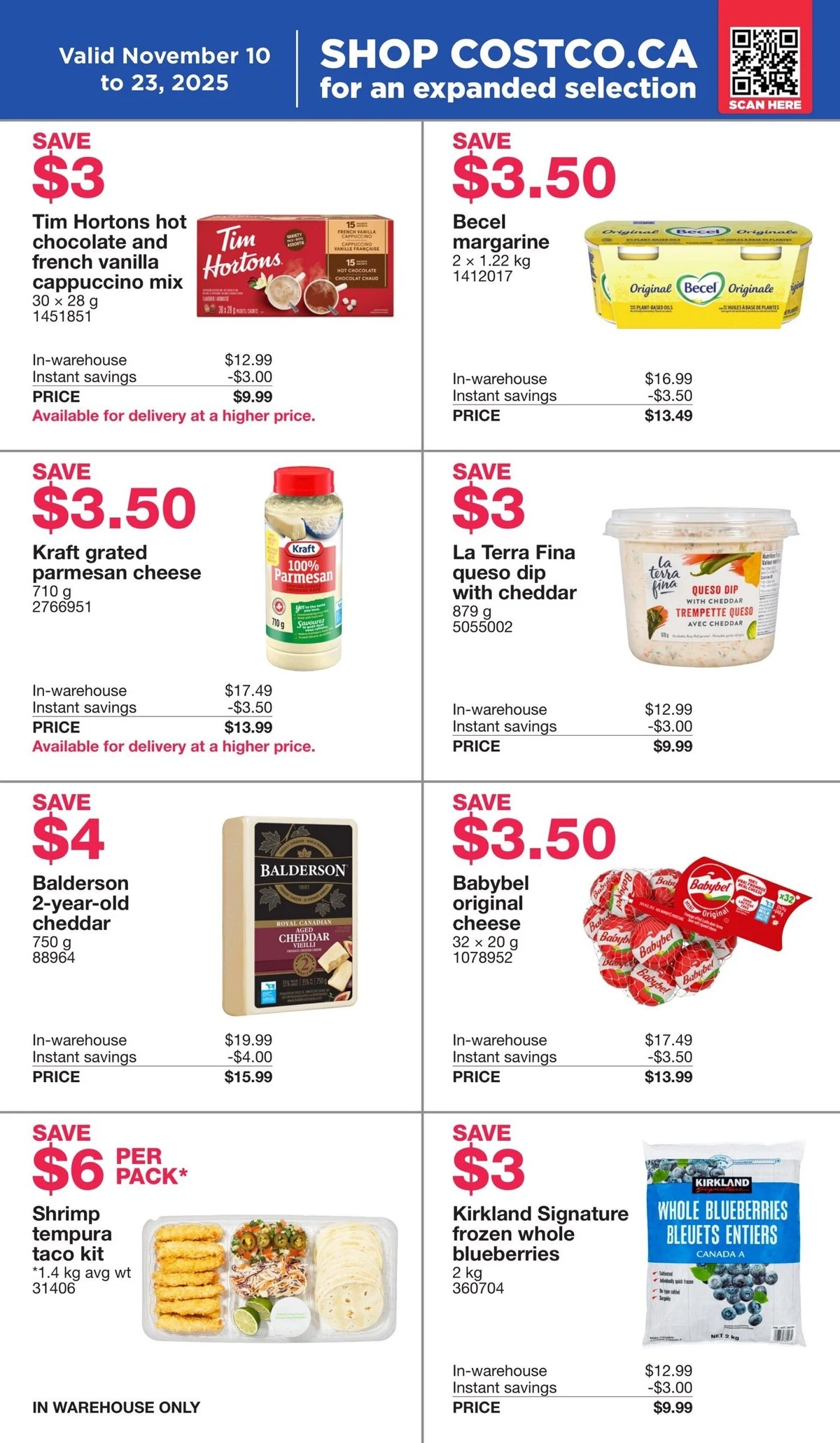 Costco Flyer November 17 to November 23, 2025 4 – costco warehouse savings flyer october 27 to november 23 17