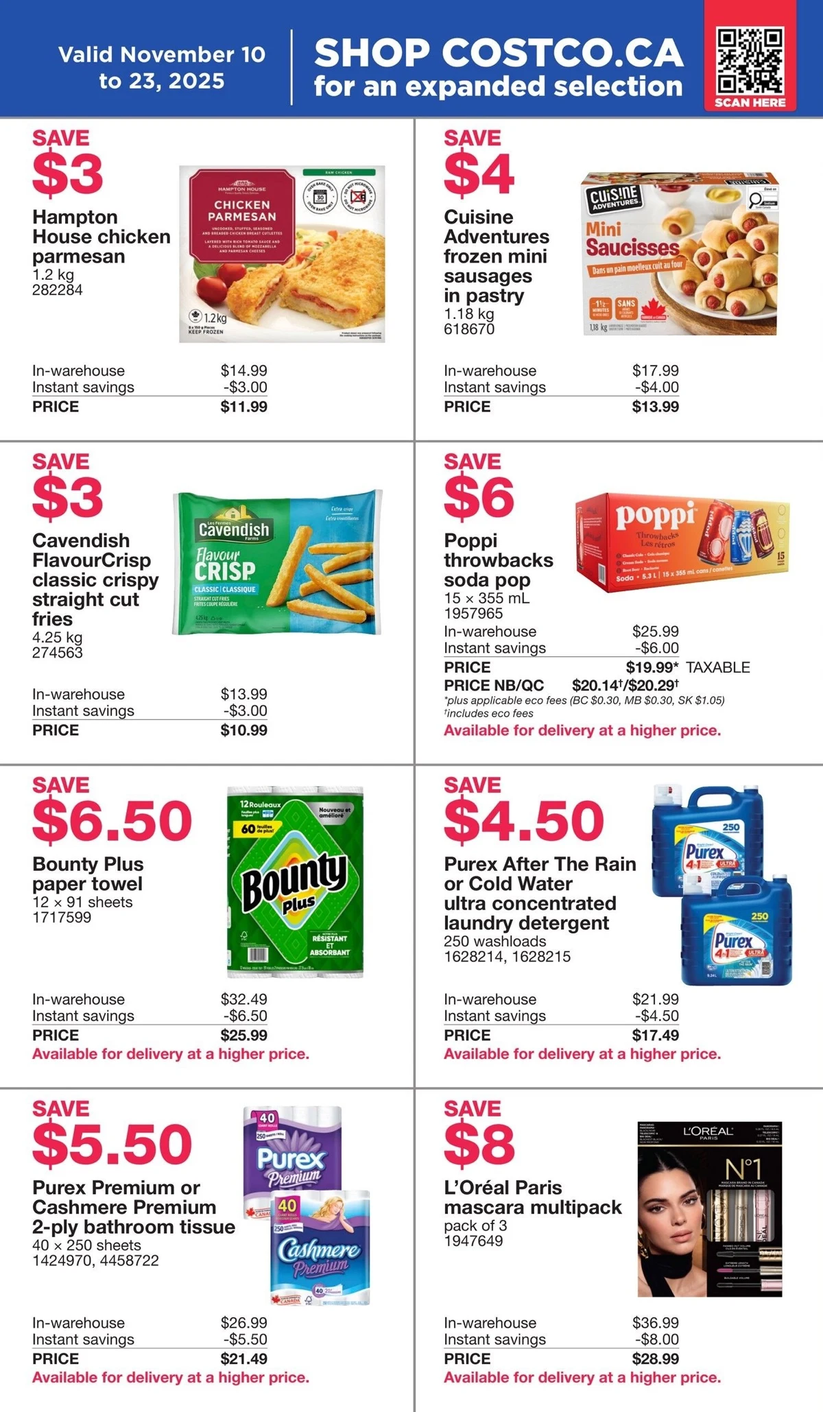 Costco Flyer November 17 to November 23, 2025 5 – costco warehouse savings flyer october 27 to november 23 18