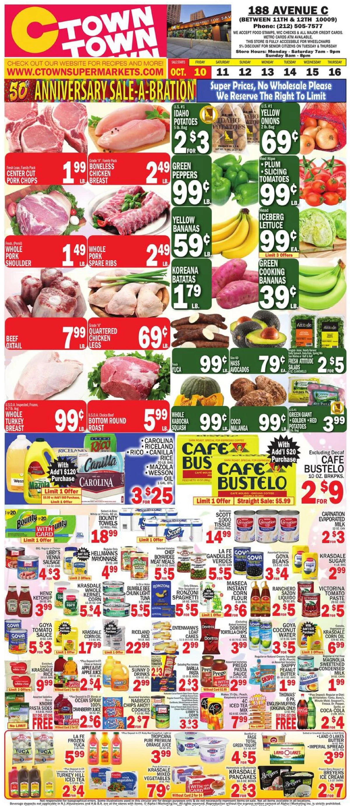 Ctown Weekly Ad October 10 to October 16, 2025 1 – ctown ad 10 16 01