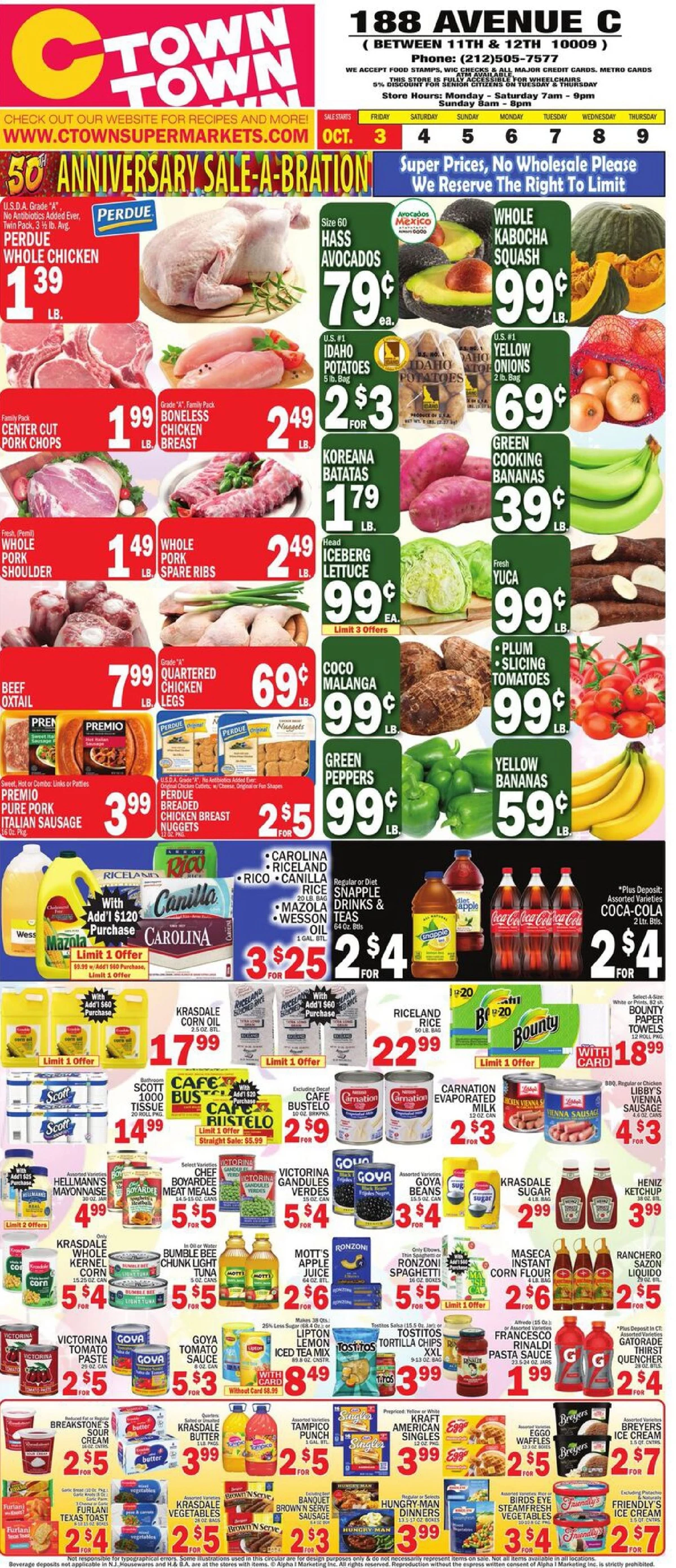 Ctown Weekly Ad 10/3/25 – 10/9/25 preview 93 – ctown weekly ad 3 9 1