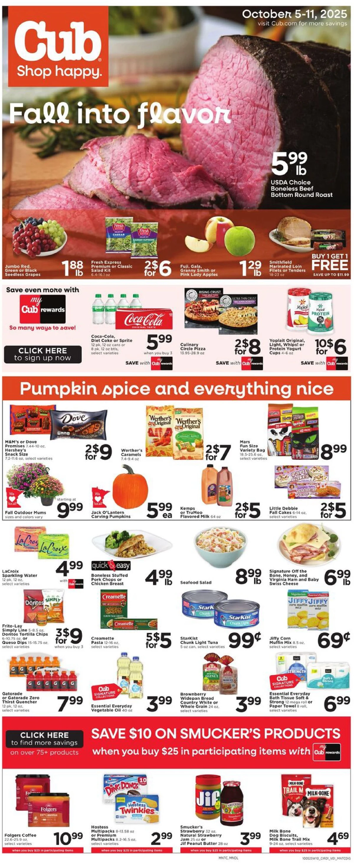 Cub Foods Weekly Ad 10/5/25 – 10/11/25 preview 26 – cub foods ad 5 11 1
